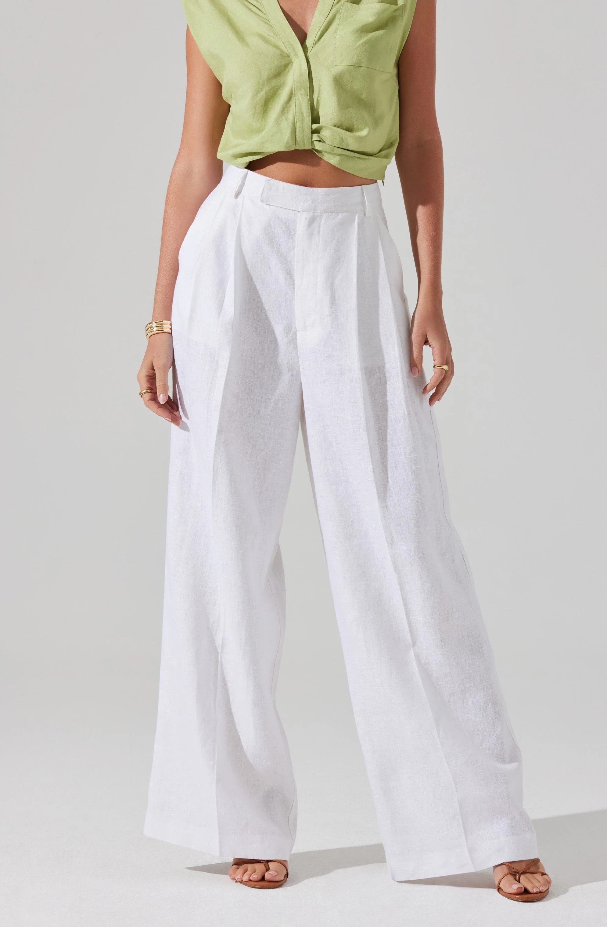 Milani Wide Leg Trouser Pants