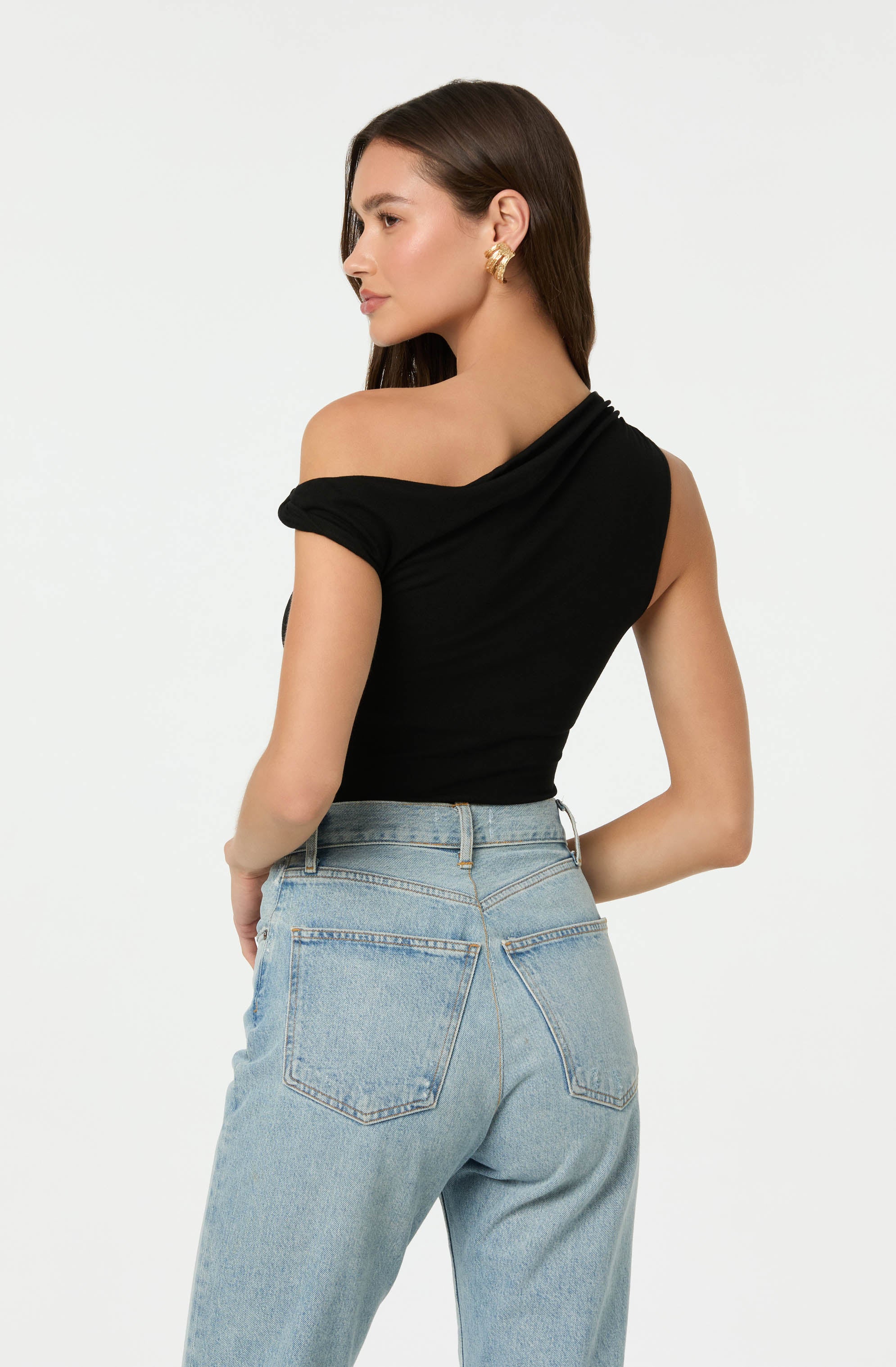 Fiora Asymmetrical Bodysuit