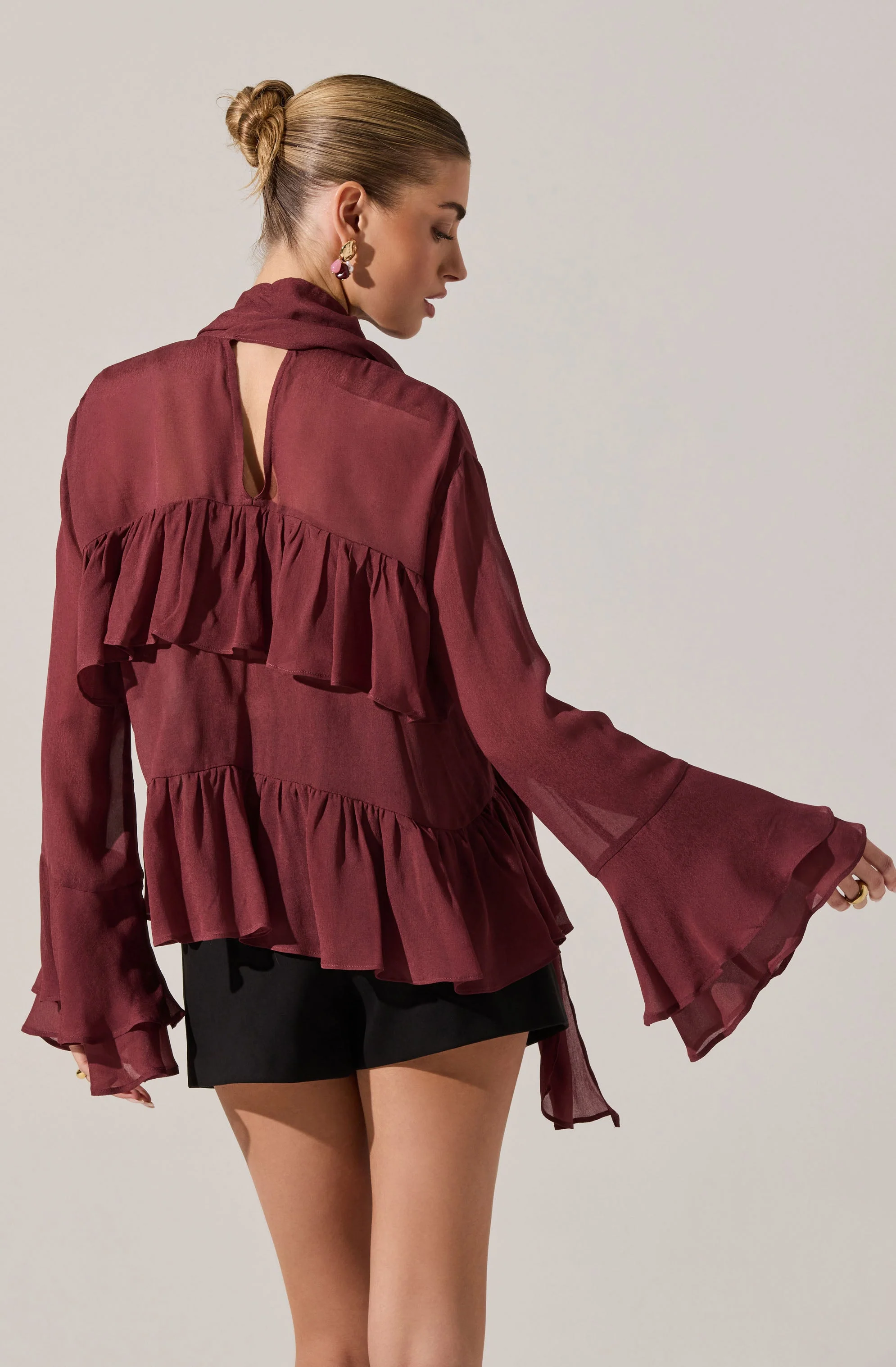 Fae Tiered Ruffle Top