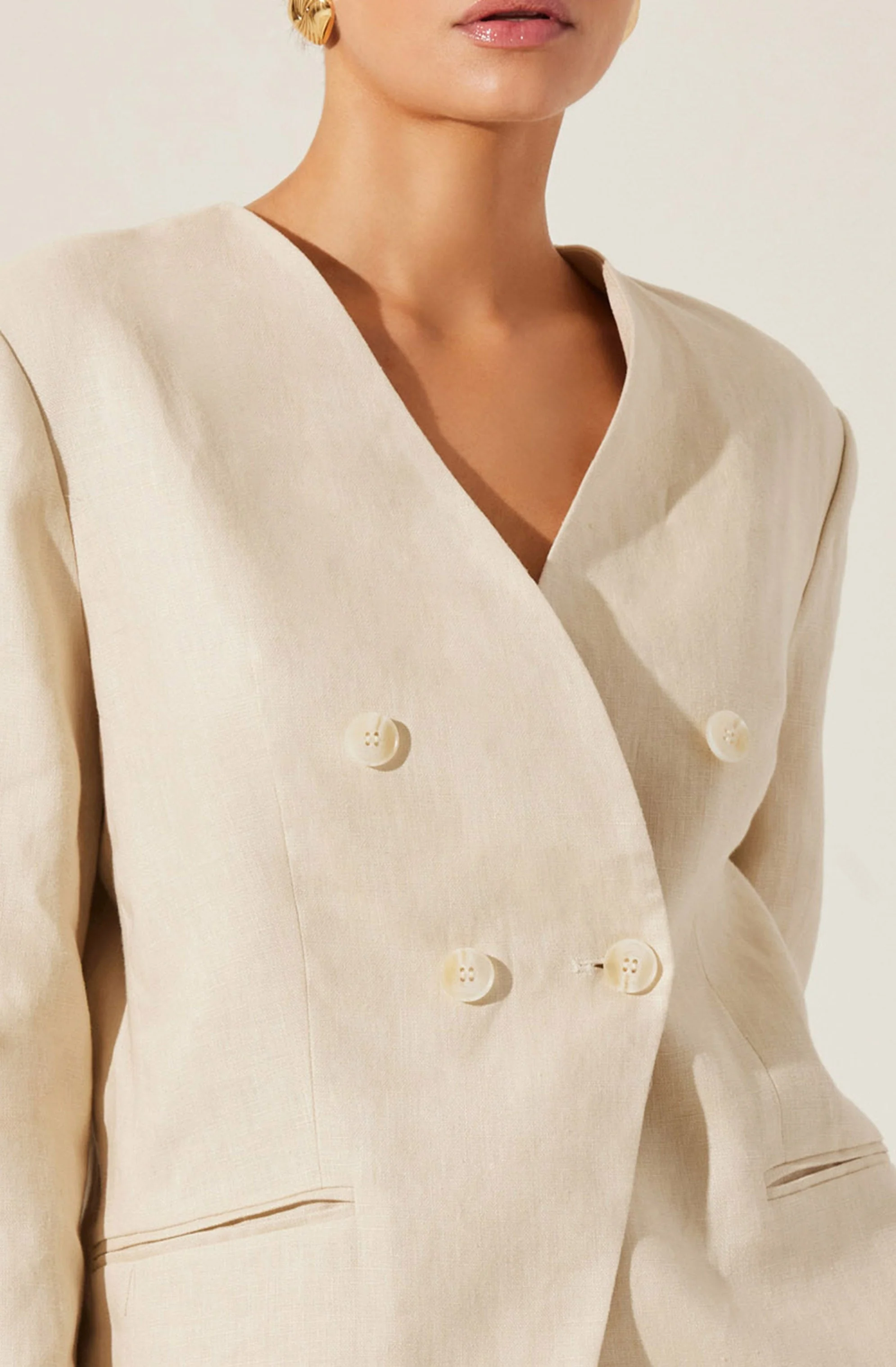 Dannika Linen Blazer