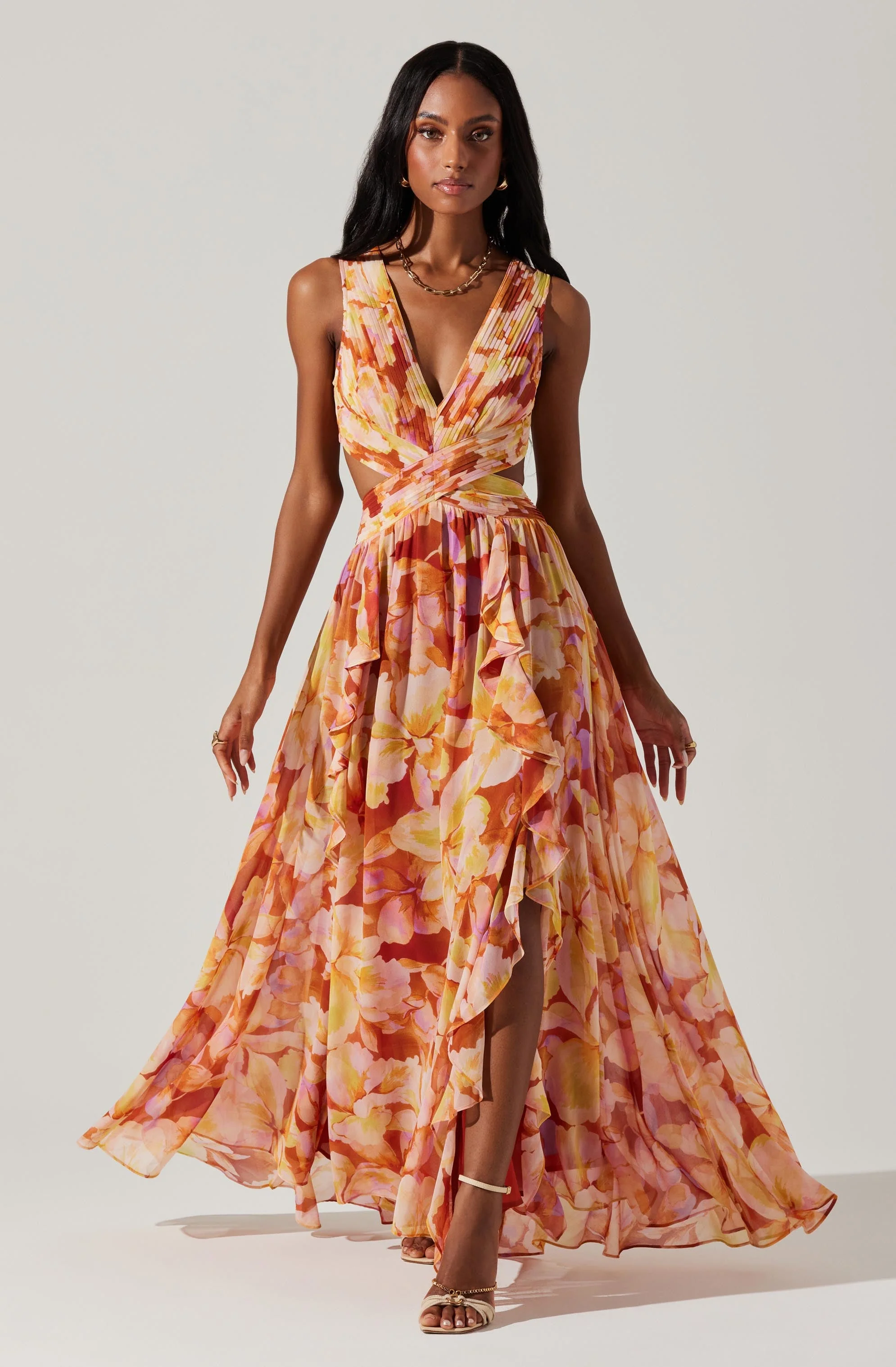 Noya Floral Maxi Dress