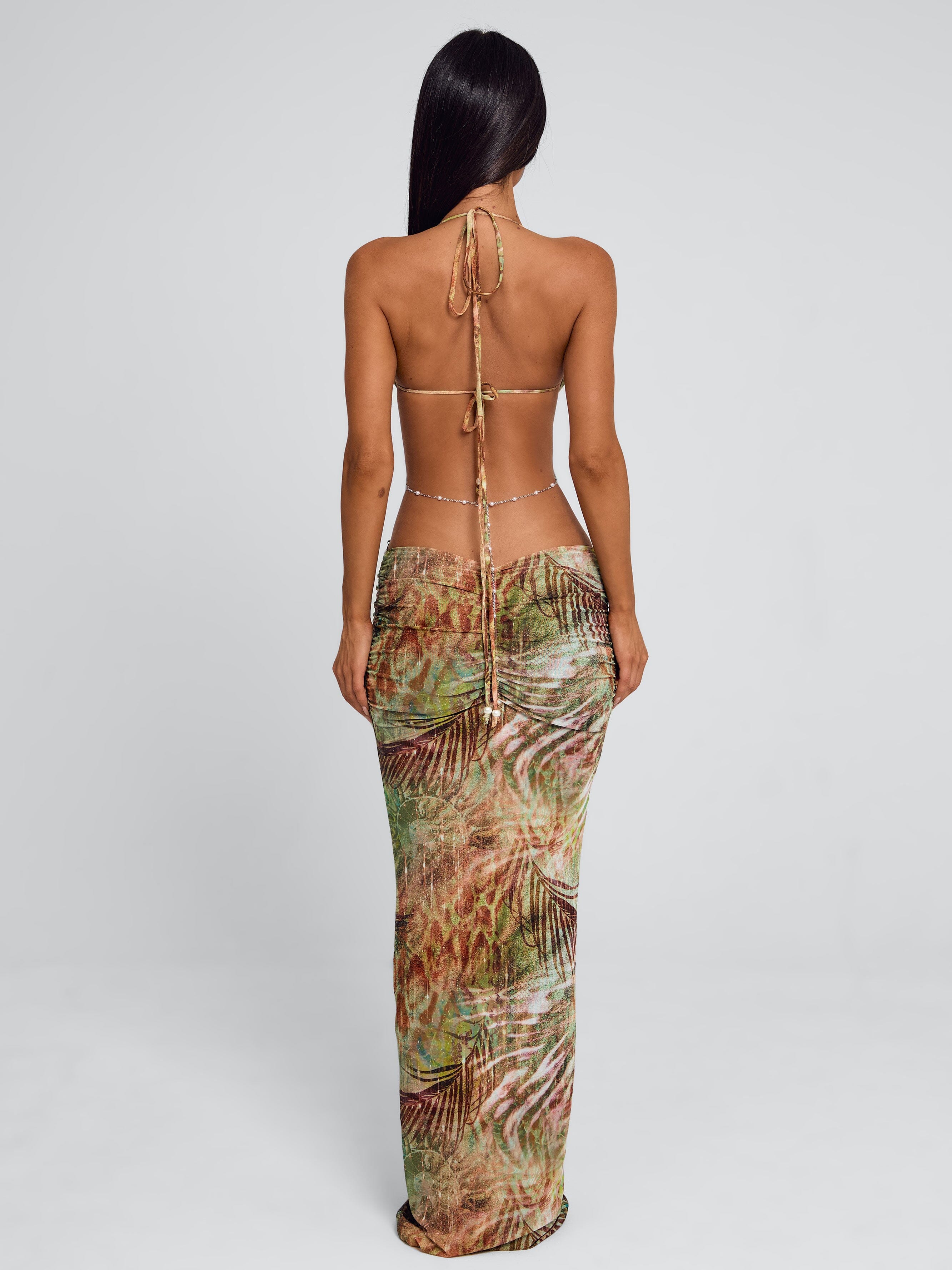 Caterina Maxi Dress Lagrono Sage