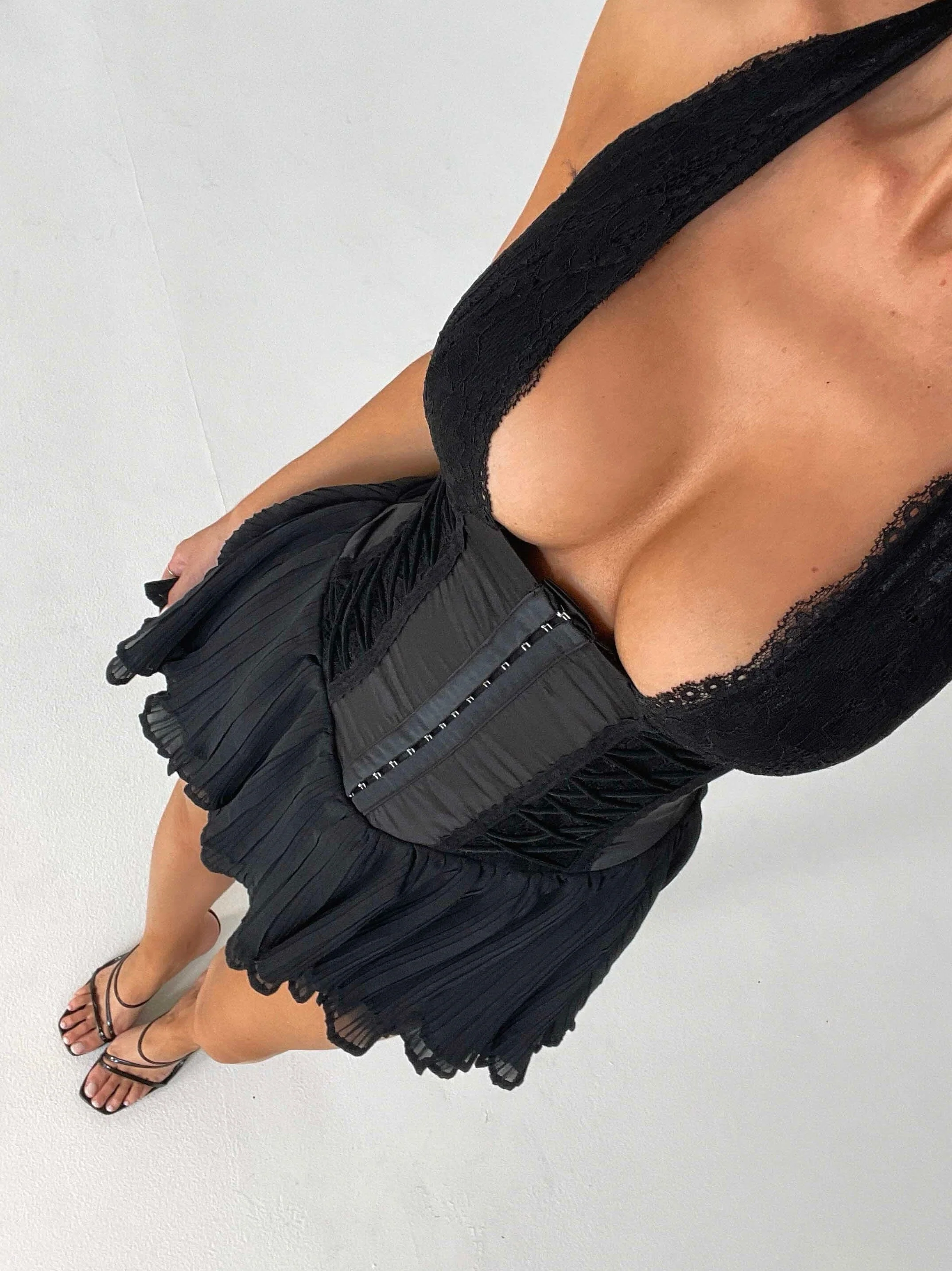 Mon Amour Mini Dress Black