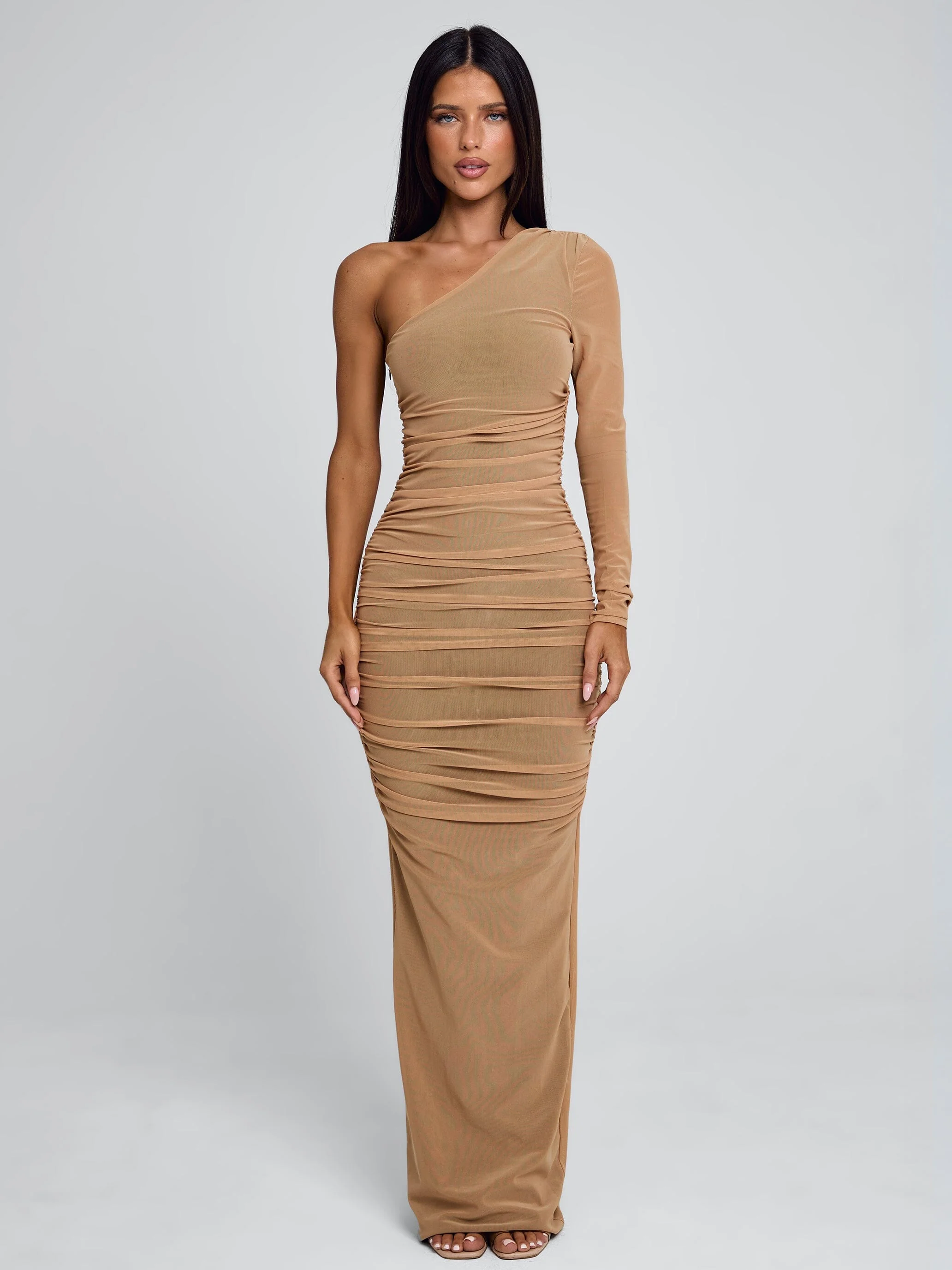 Reva Maxi Dress Tan