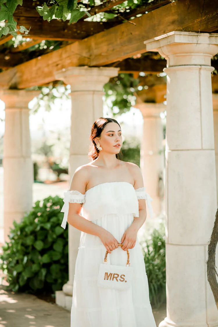 Hayley Off-the-Shoulder Ruffle Tiered Mini Dress - FINAL SALE