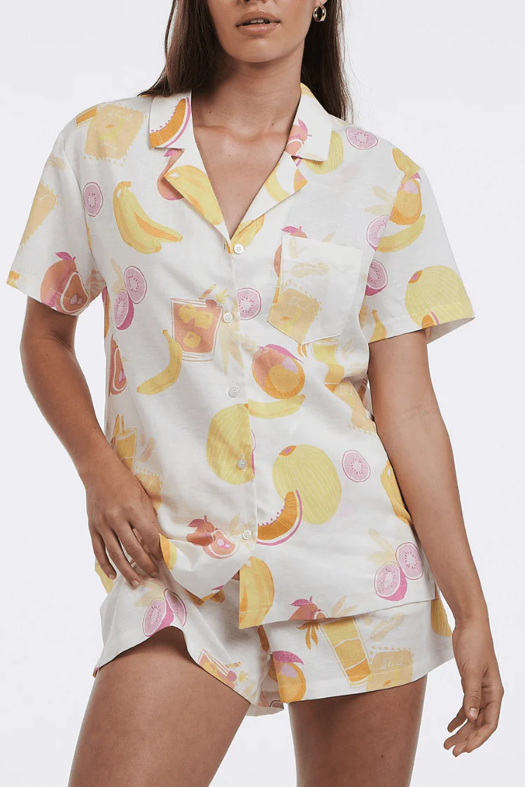 Indie Tropical Fruit Shirt - FINAL SALE