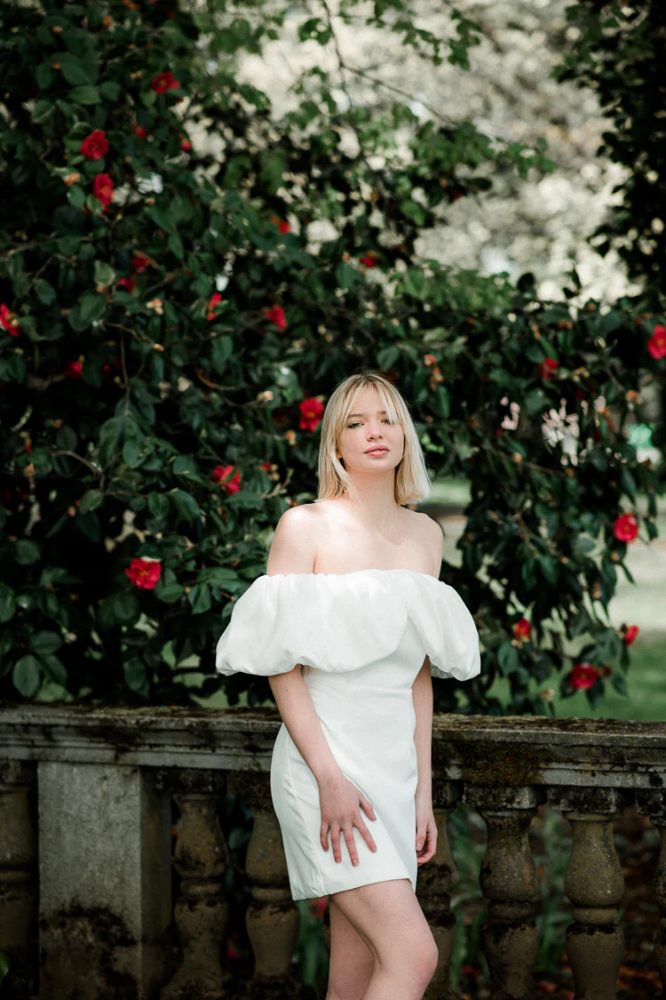 Love Story Mini Dress - White - FINAL SALE