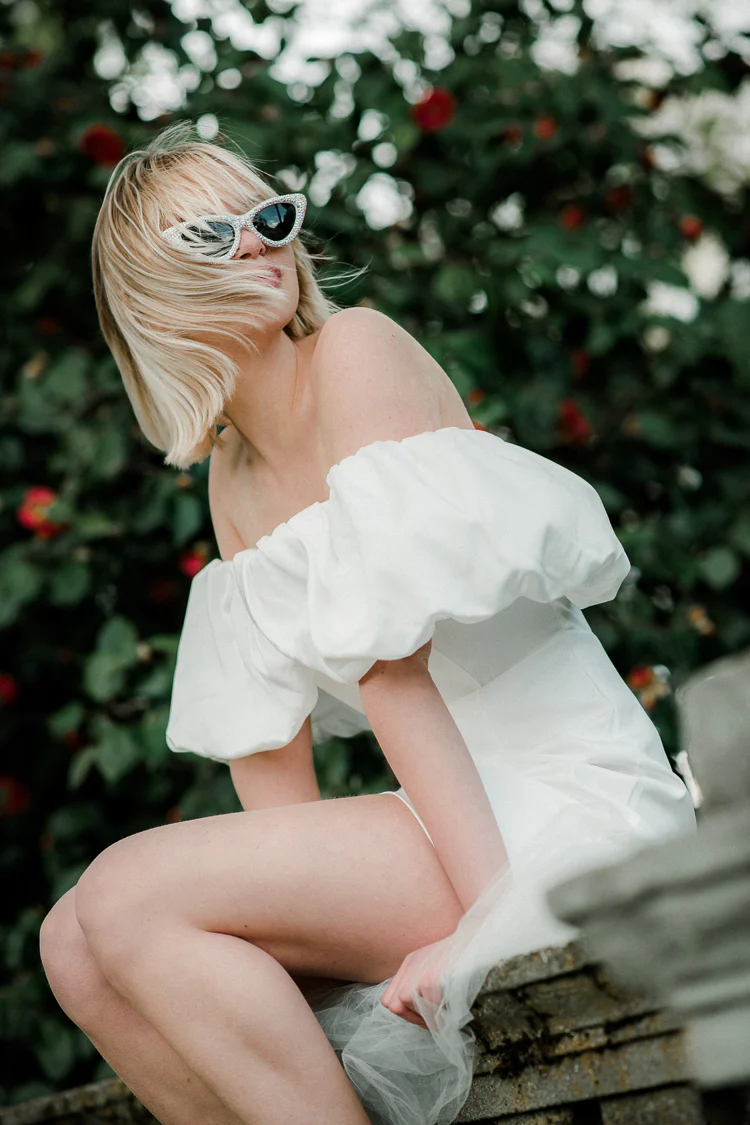 Love Story Mini Dress - White - FINAL SALE