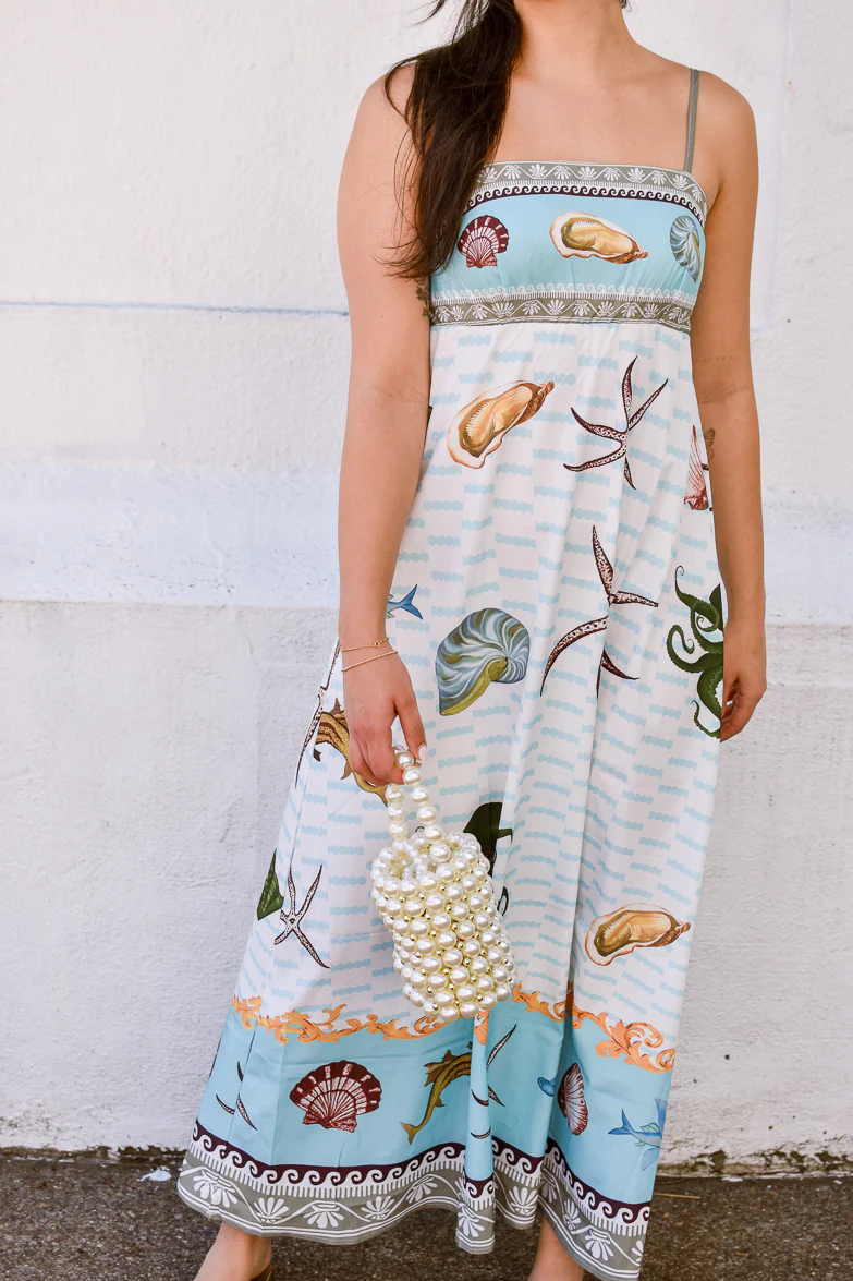 Shore Thing Shell Maxi Dress