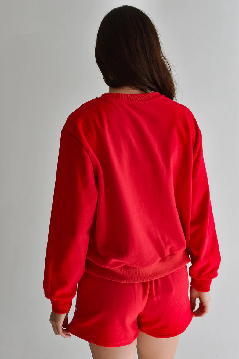 Merry Holiday Lights Red Lounge Set - FINAL SALE