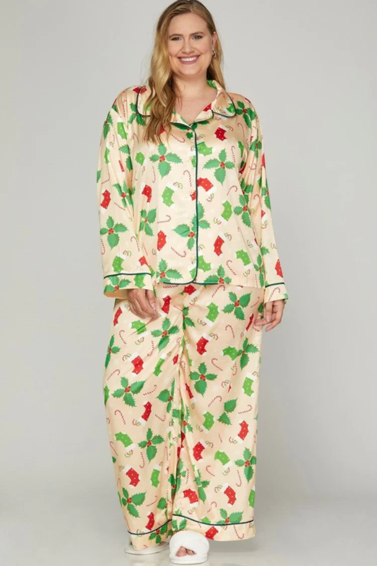 Holly Jolly Holiday Pajamas