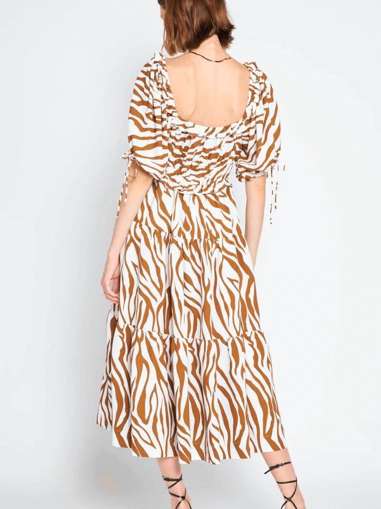 Mariah Animal Print Midi - FINAL SALE
