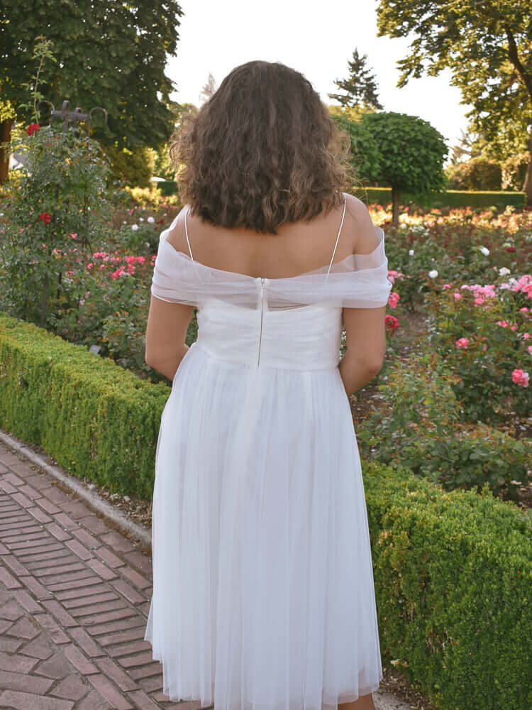 Louisa Tulle Midi Dress