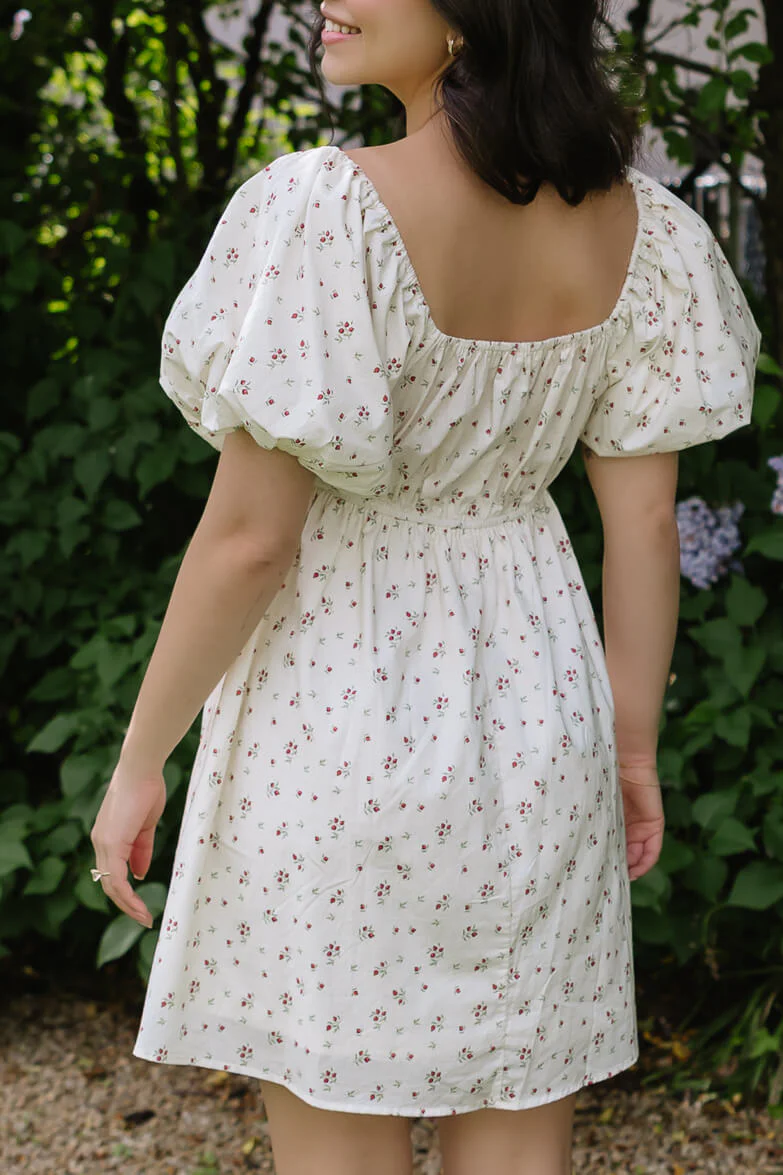 Palmer Pomegranate Mini Dress - FINAL SALE