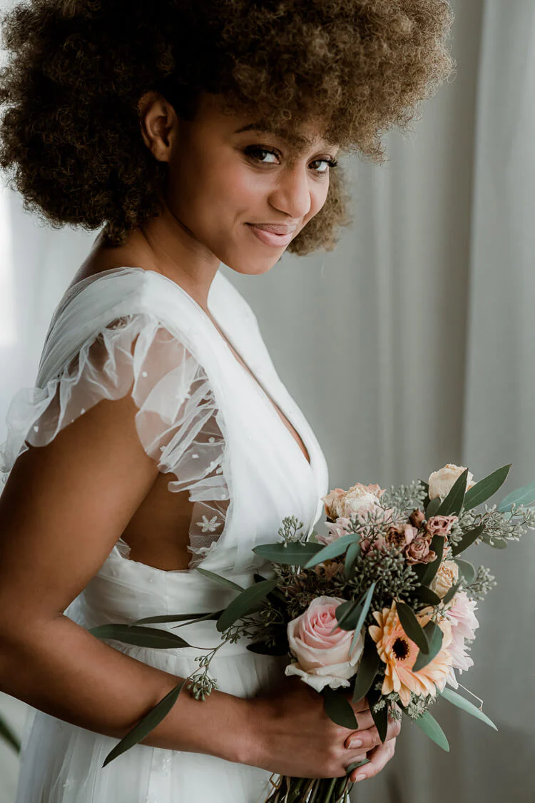 Starry Eyed Glitter Star Mesh Maxi - White