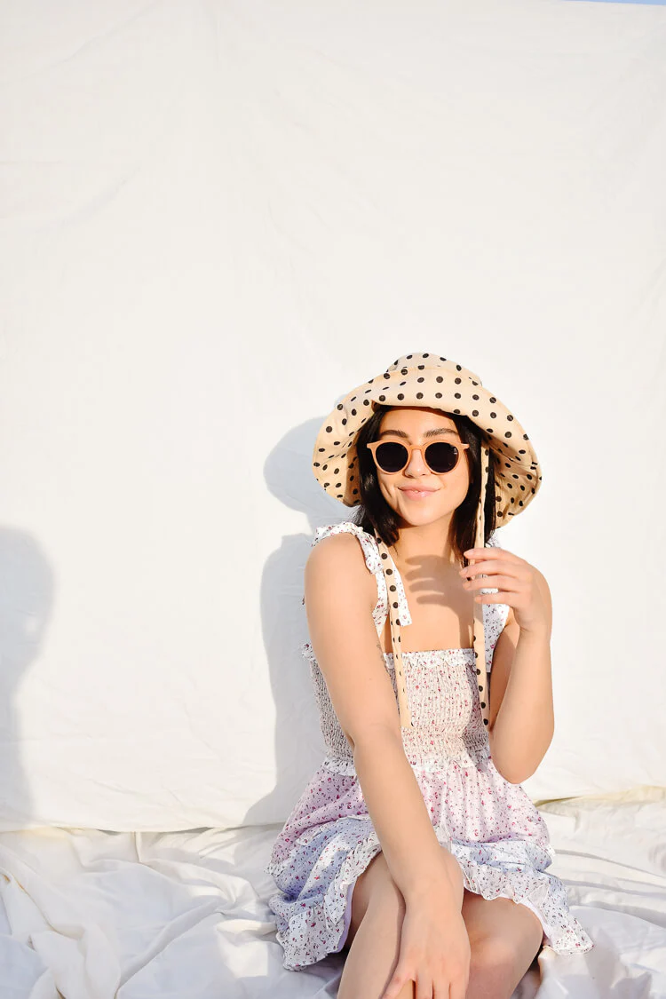 Mandy Polka Dot Bucket Hat