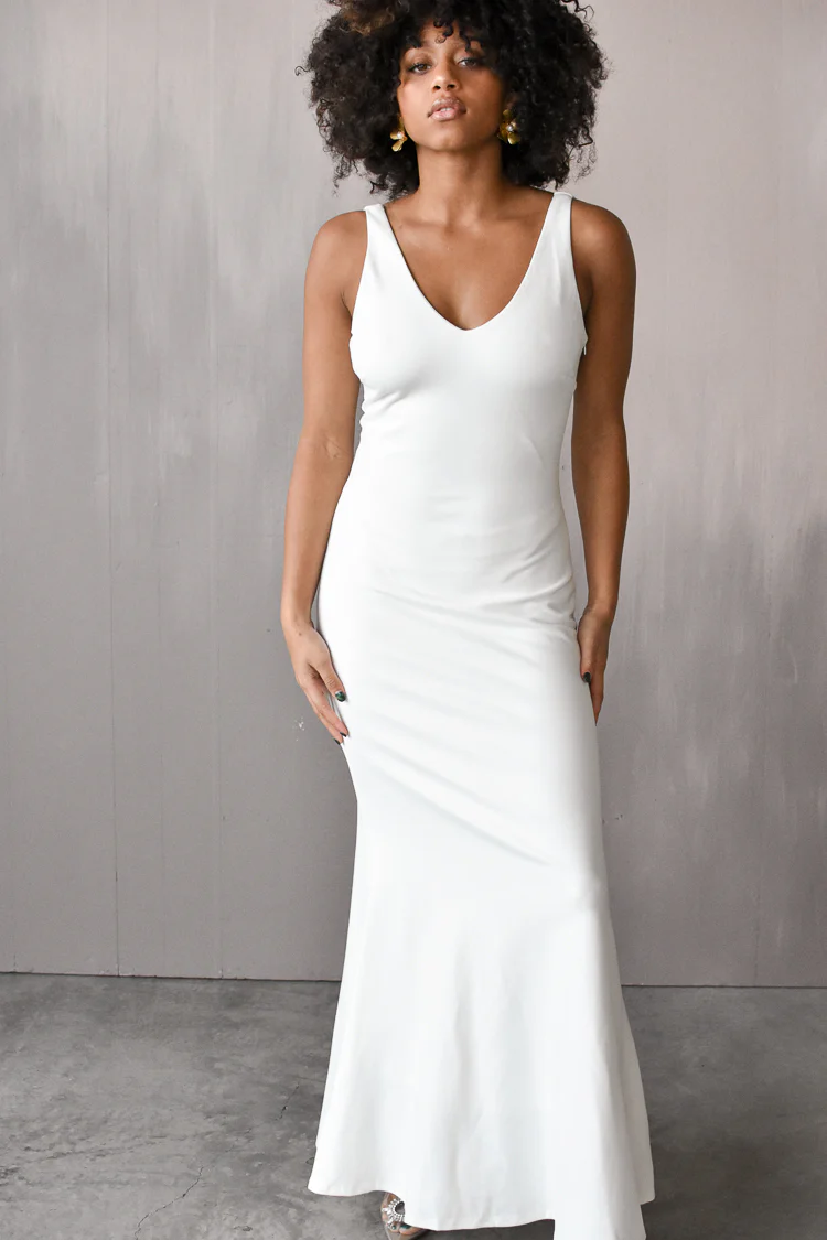 Lexi V Neck Maxi Dress