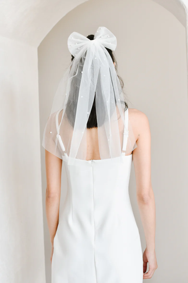 Colette Mini Dress with Pearl Detail