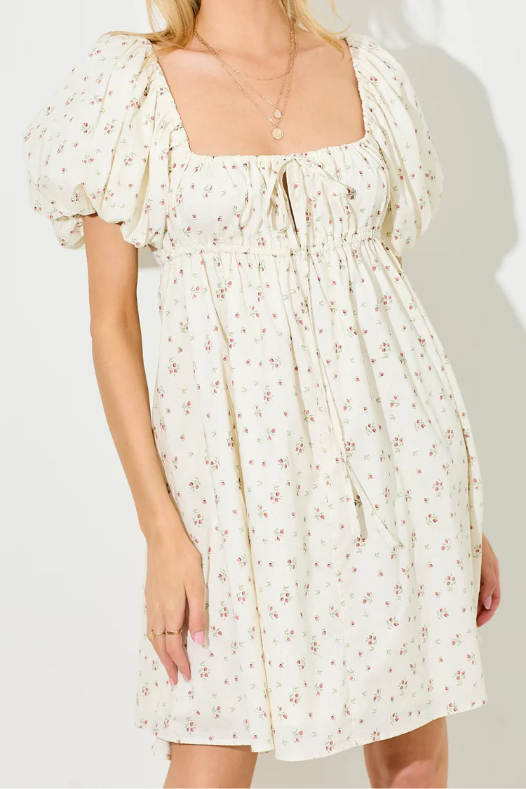 Palmer Pomegranate Mini Dress - FINAL SALE