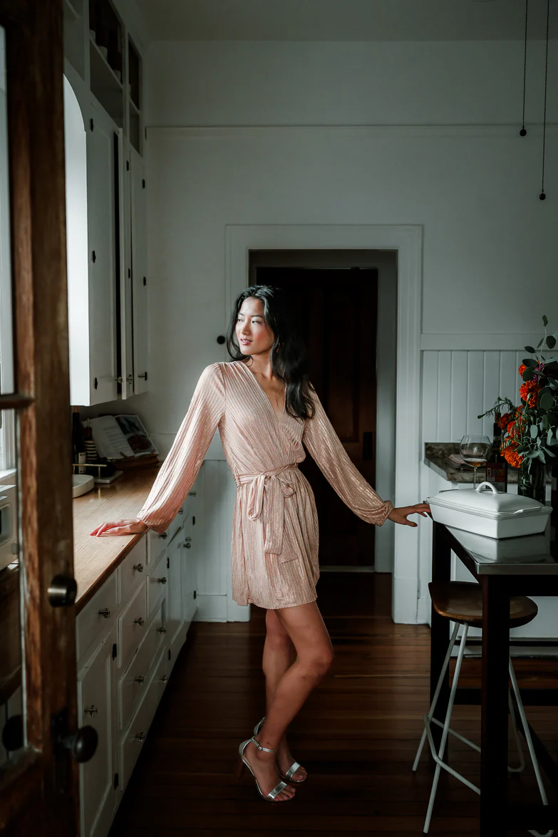 Lauren Metallic Knit Mini - FINAL SALE