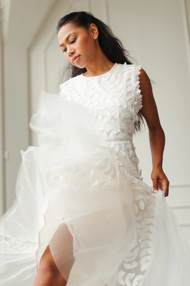 Leonnie 3D Midi Dress