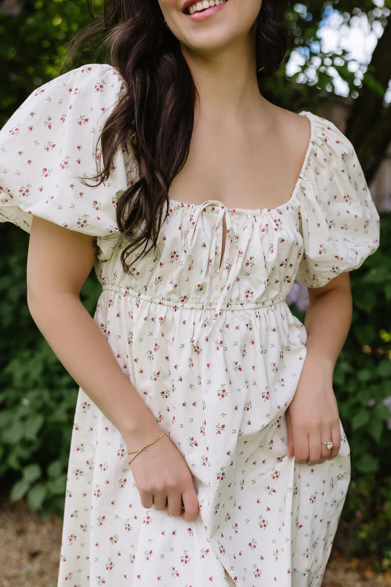 Palmer Pomegranate Mini Dress - FINAL SALE