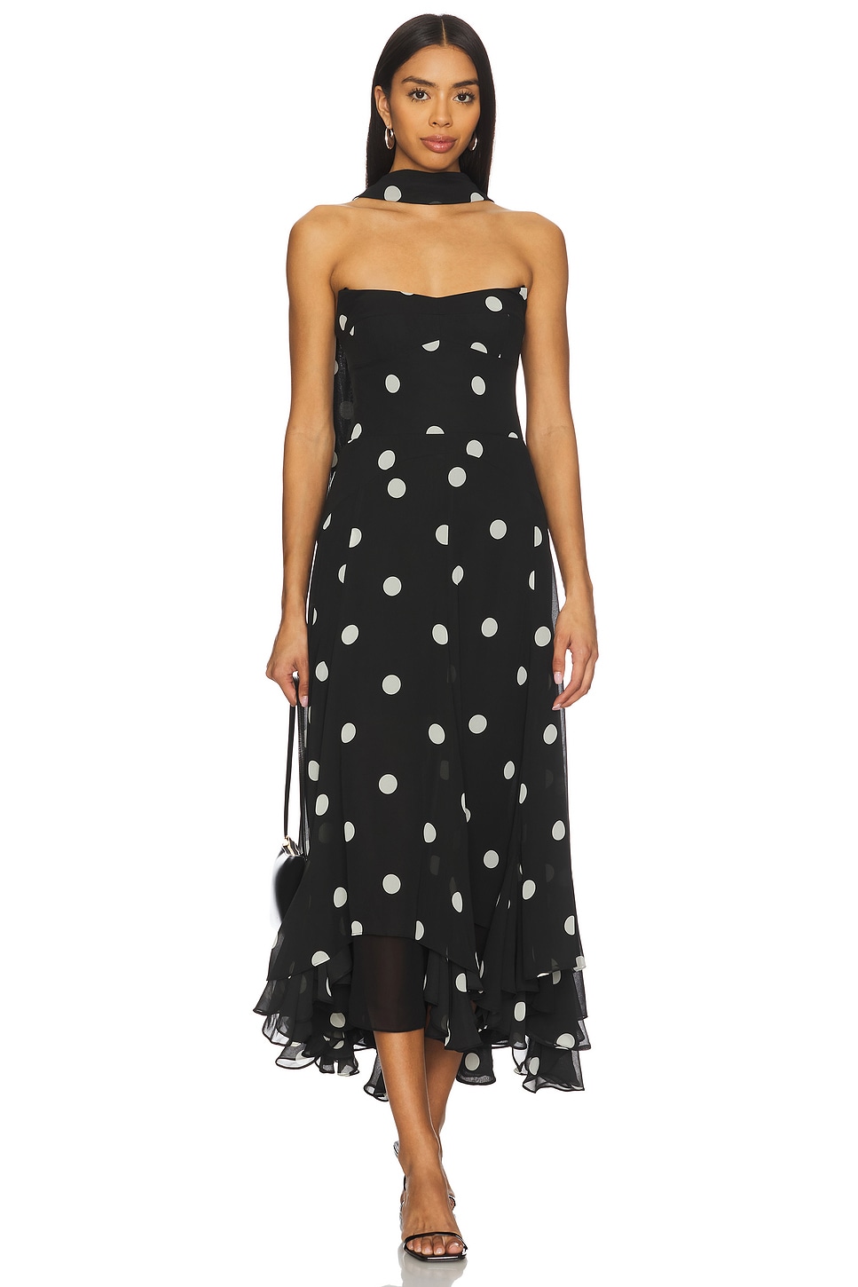 Monterey Dress With Scarf