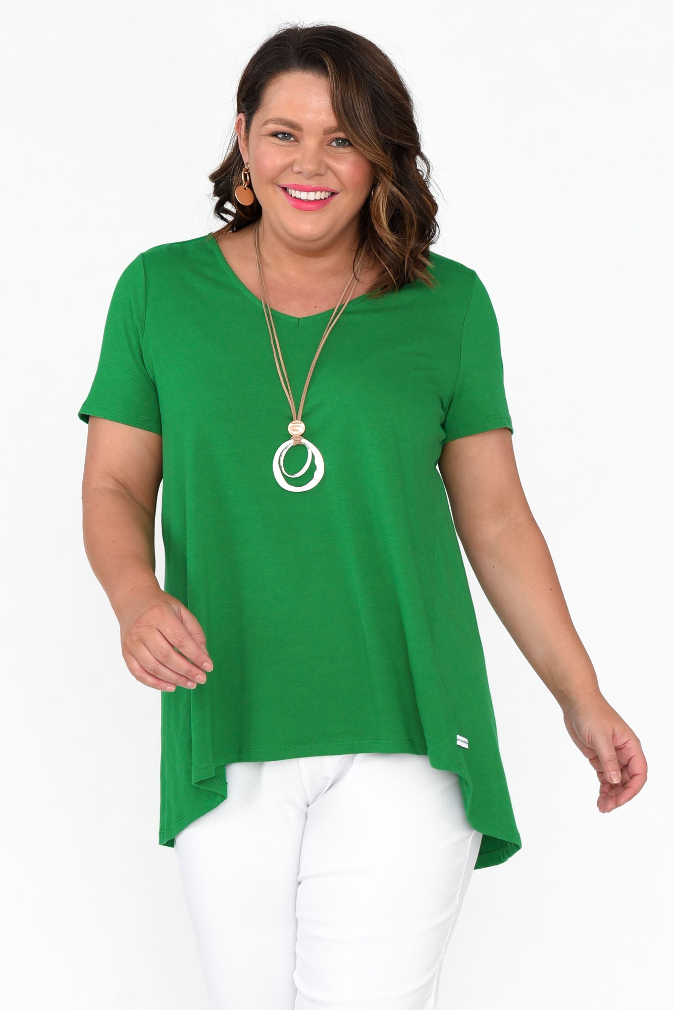 Montreal Green Cotton Tee
