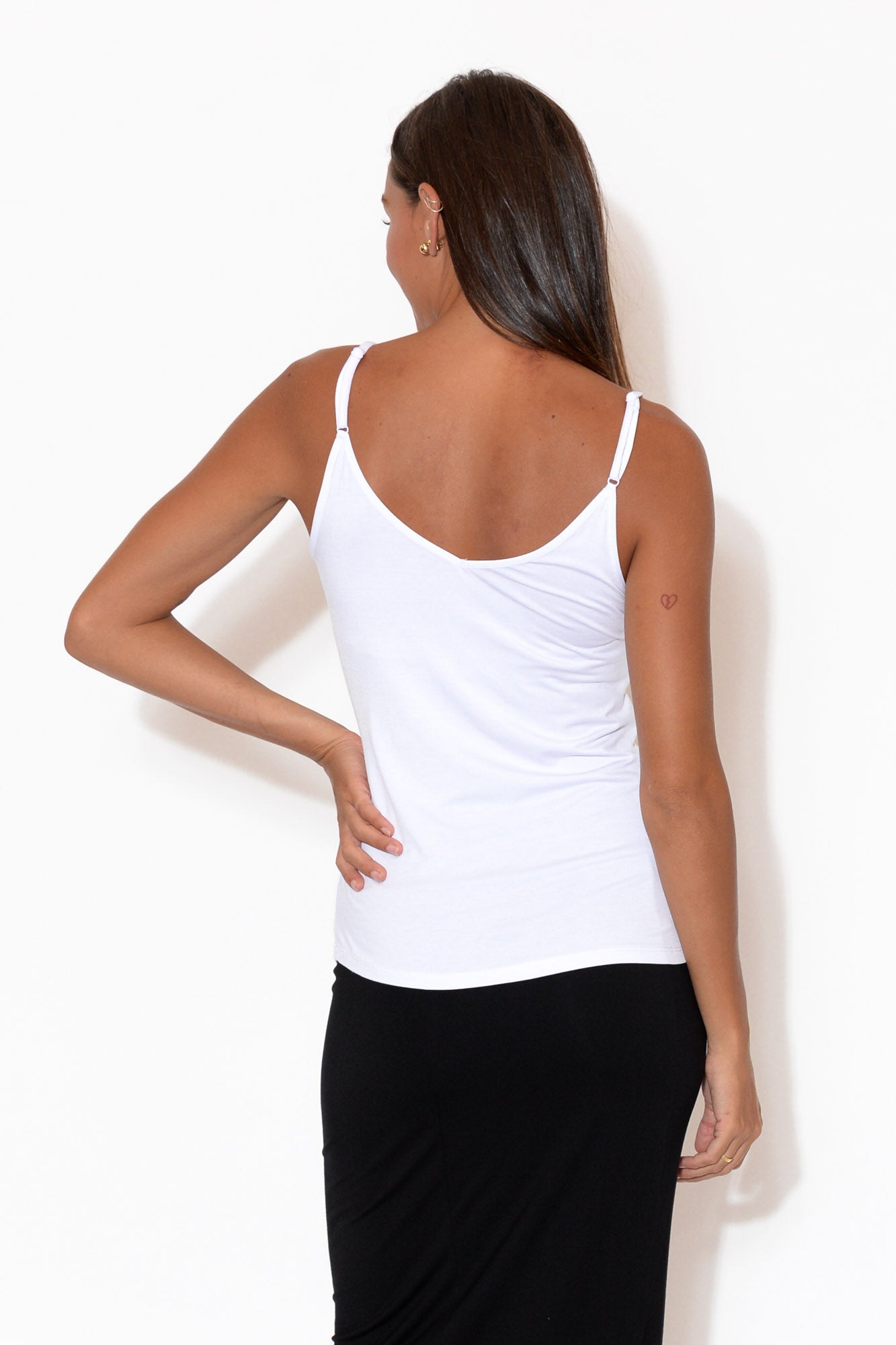 Veronica White Reversible Cami