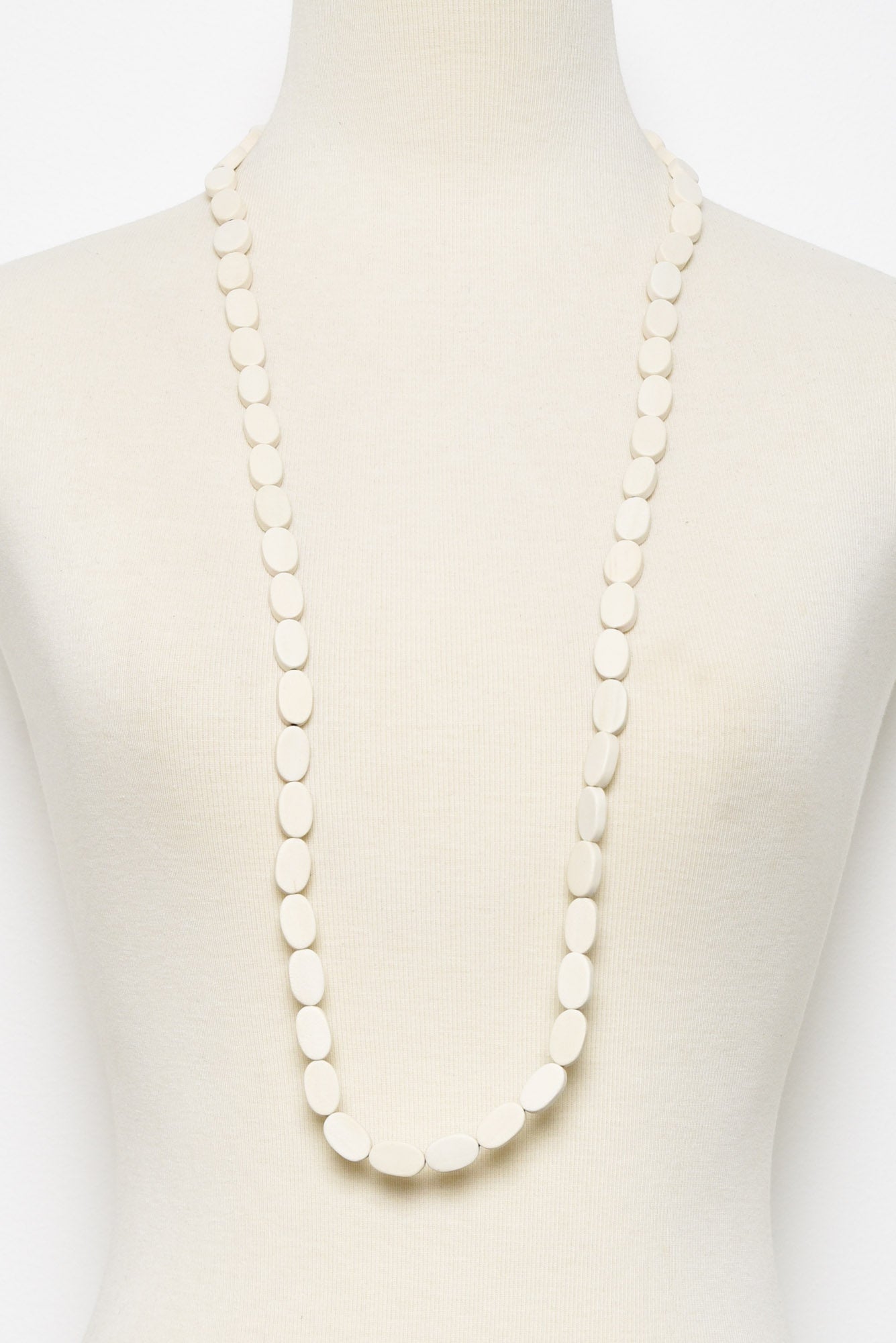 Ginevra Ivory Beaded Necklace