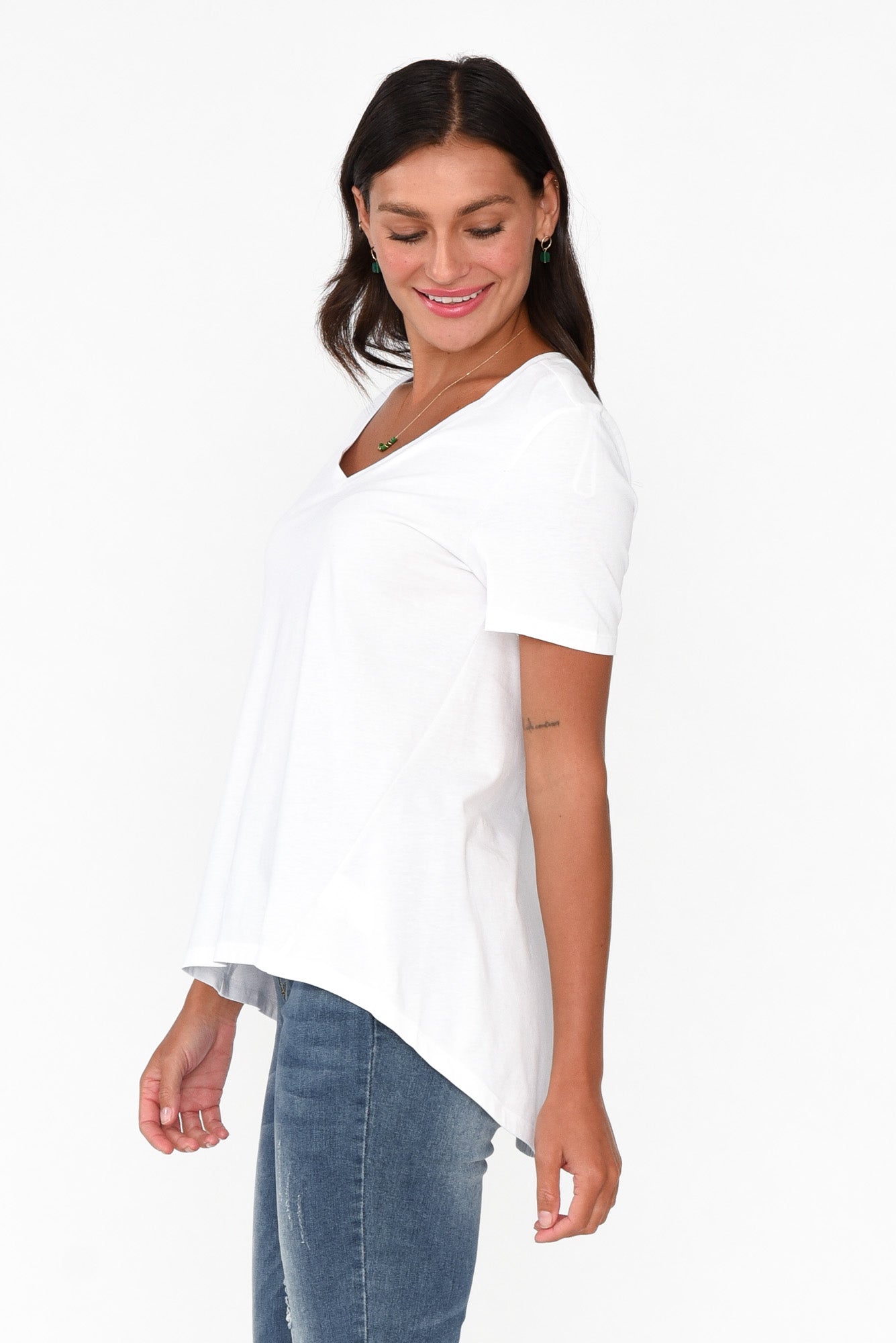 Luella White Cotton Tee