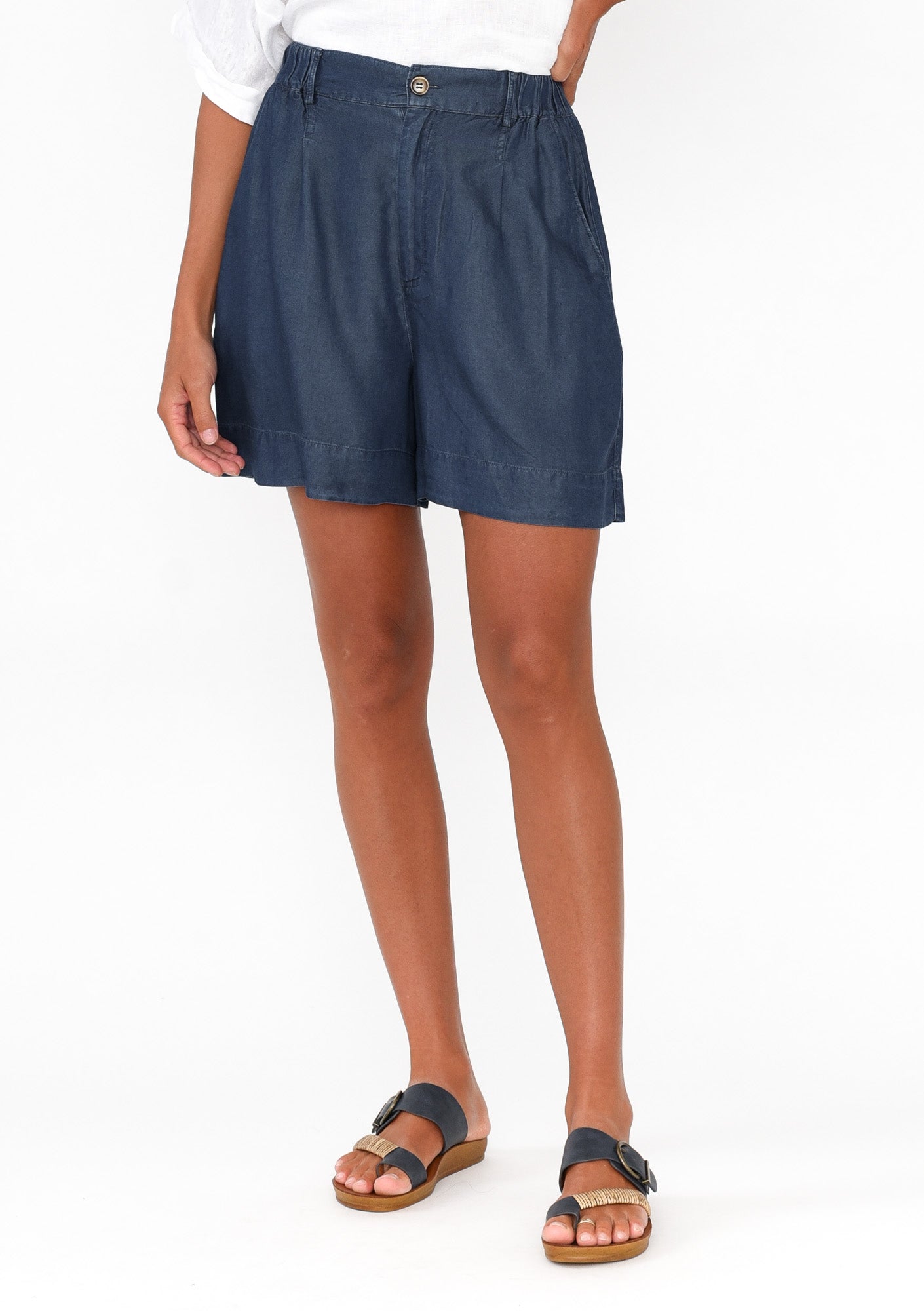 Gabriella Blue Denim Short
