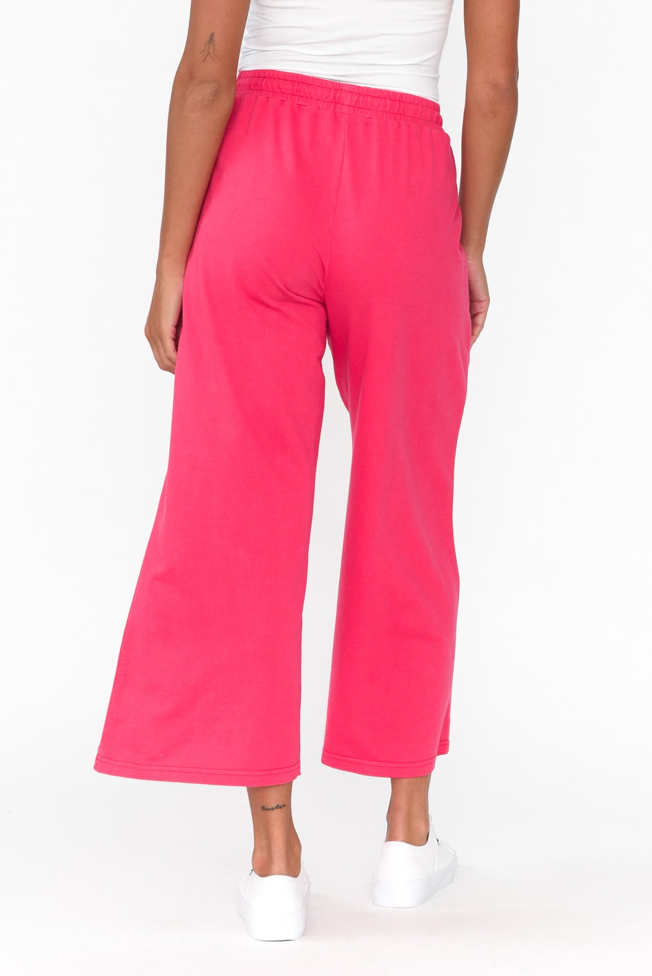 Mariam Hot Pink Relaxed Track Pant