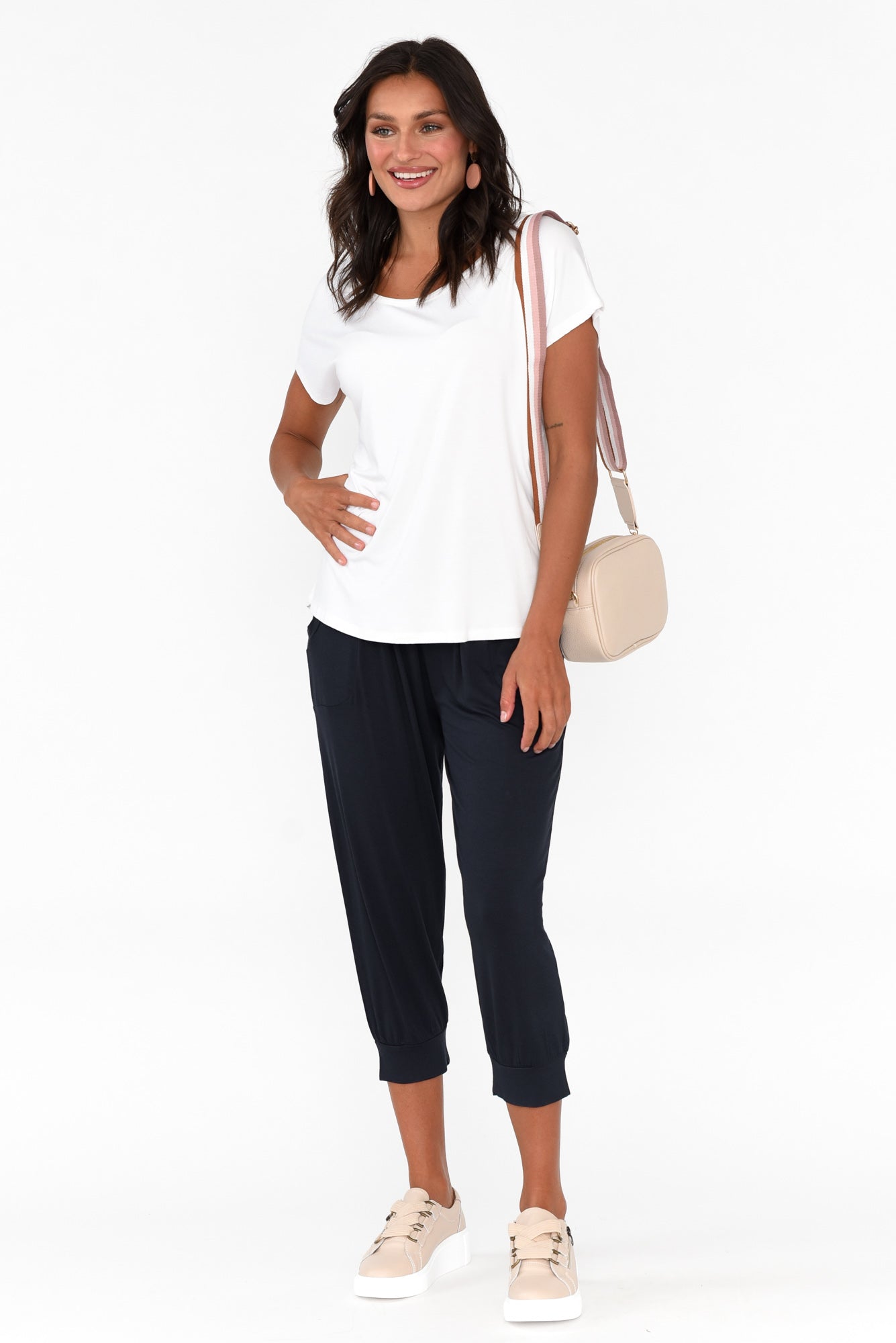 Deep Navy Tokyo Slouch Pant