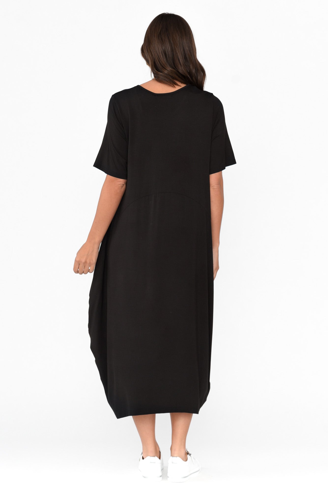Samiya Black Bamboo Dress