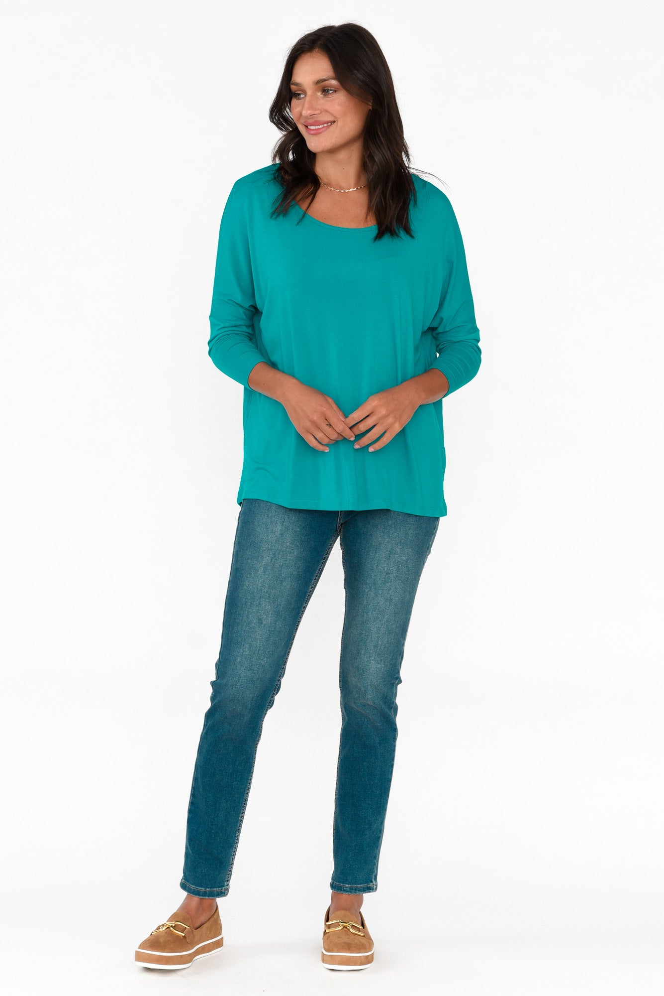 Blue Lagoon Milan 3/4 Sleeve Top