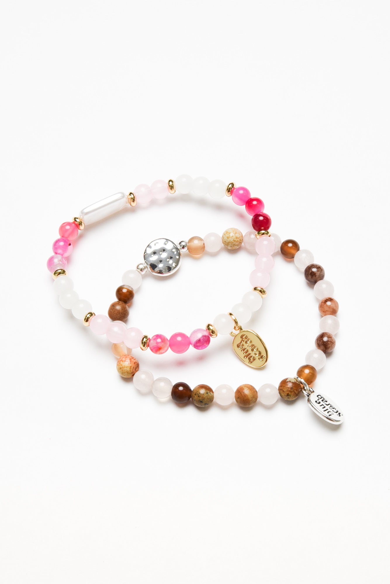 Montero Pink Beaded Bracelet