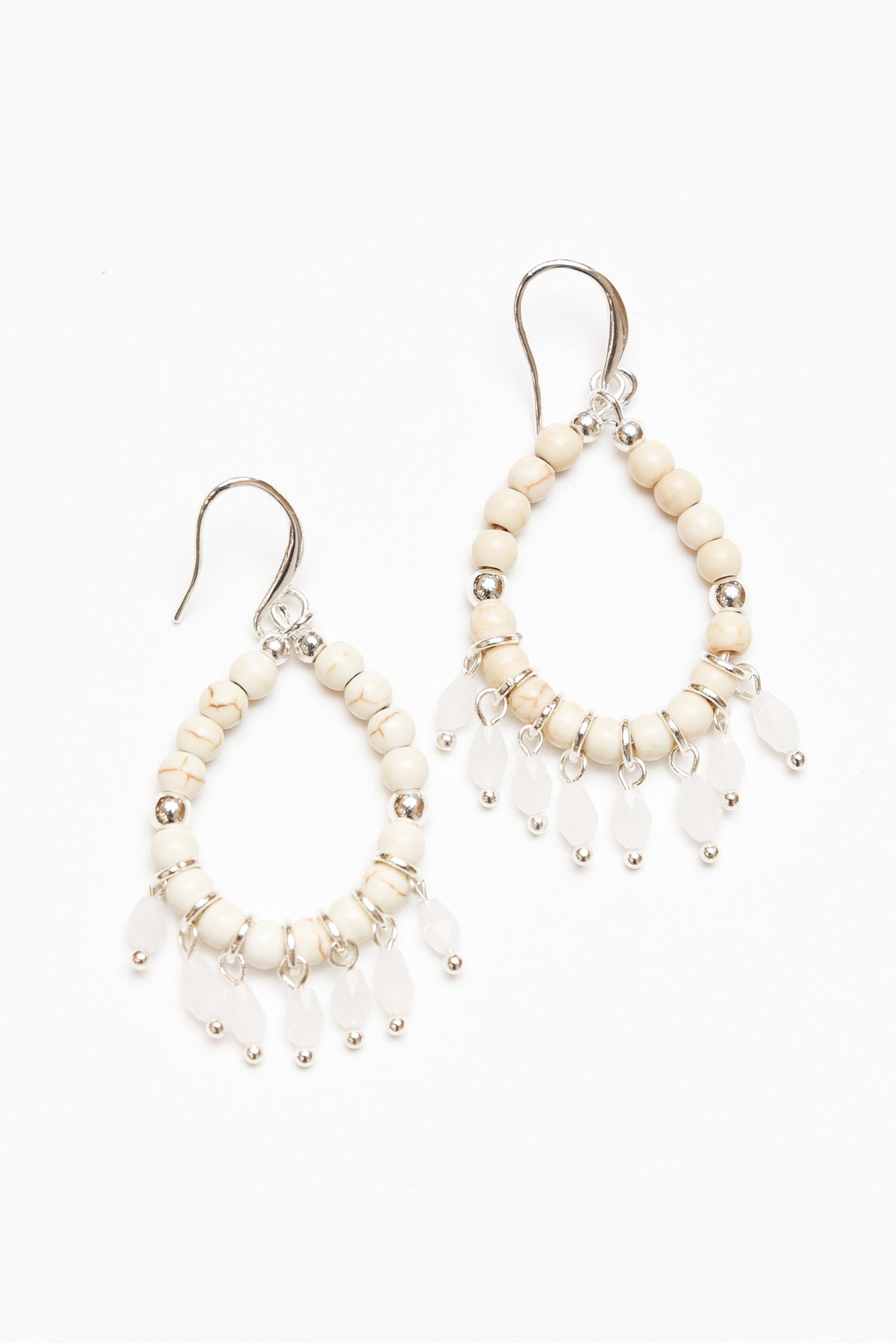 Cataline Natural Teardrop Earring