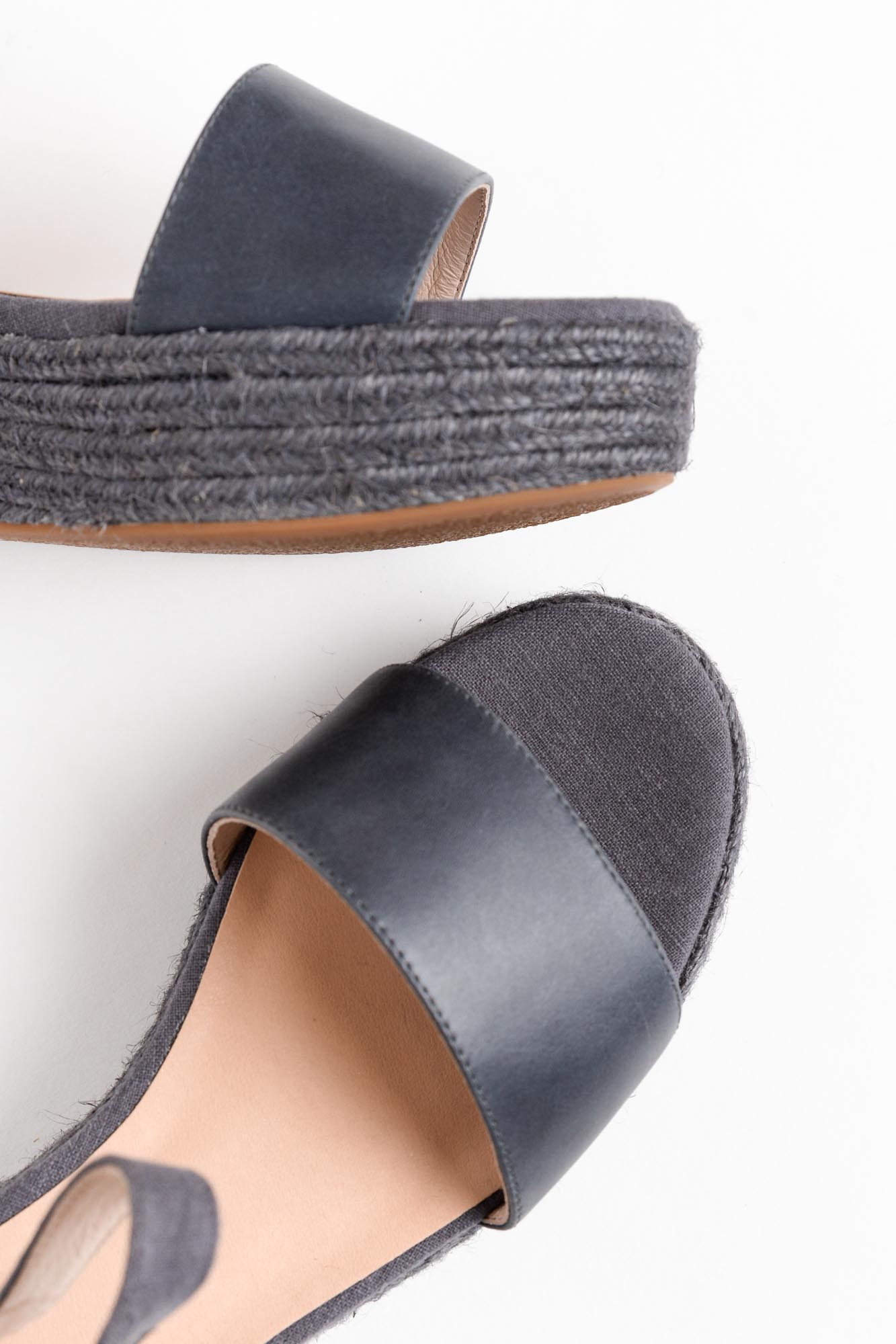 Camilla Navy Platform Espadrille