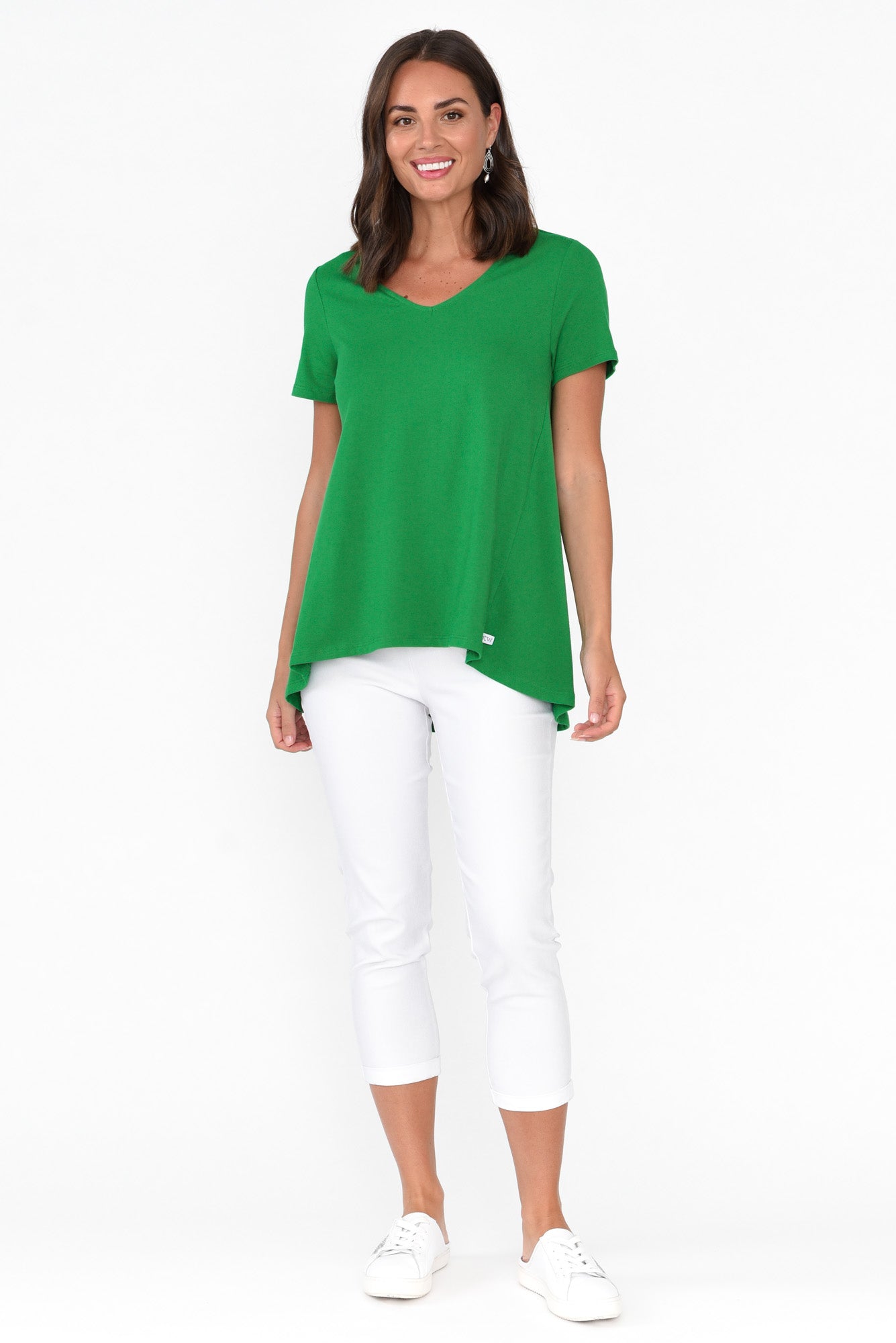 Montreal Green Cotton Tee