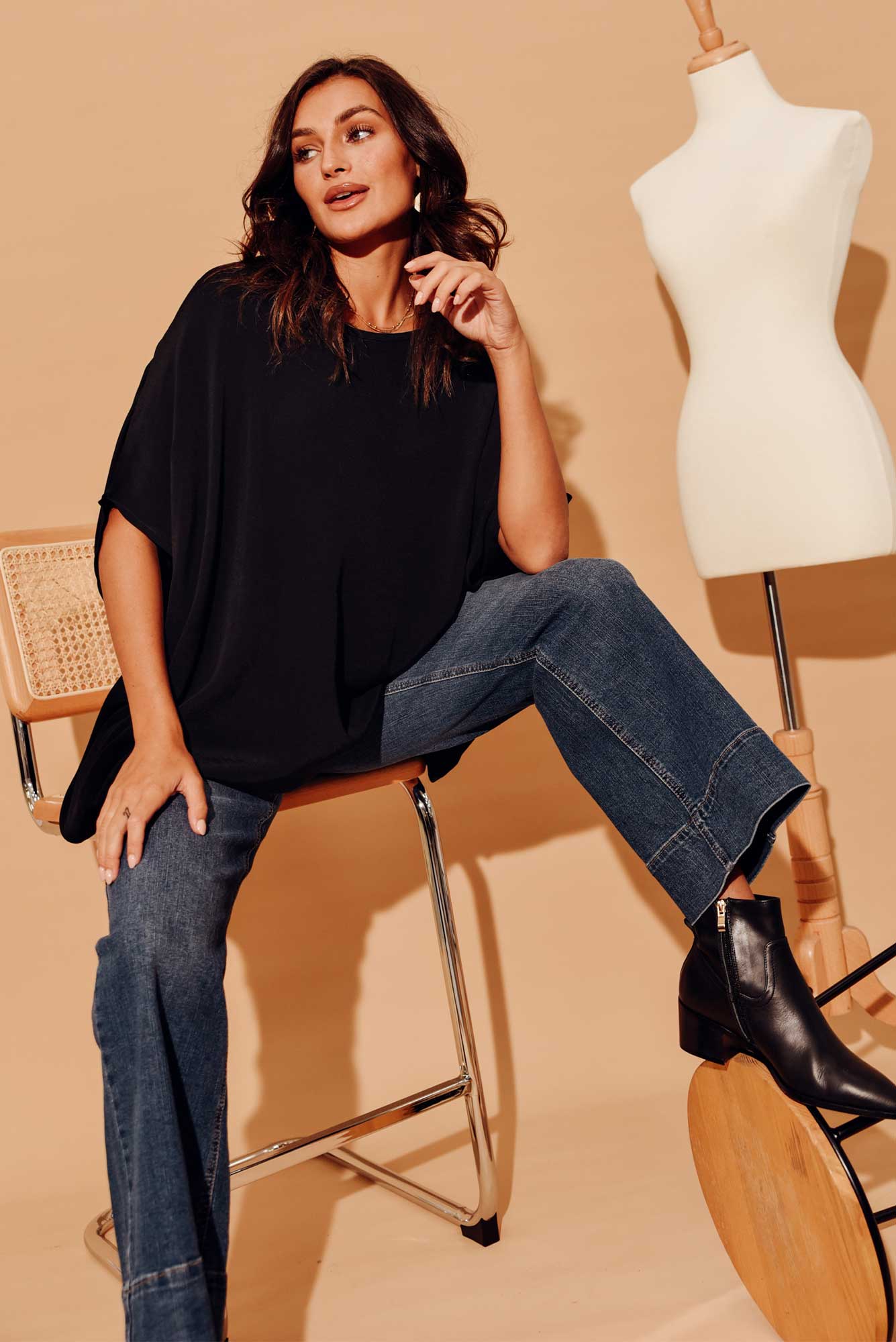 Georgia Blue Cotton Jean