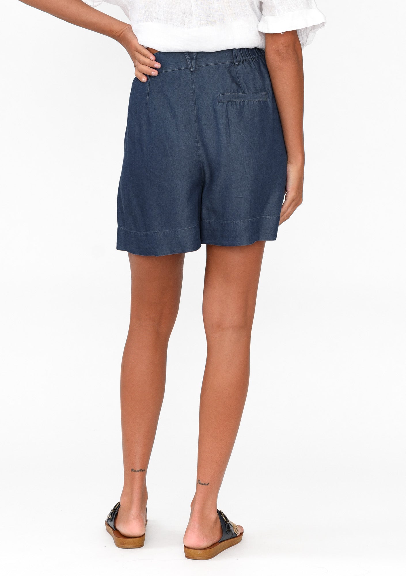 Gabriella Blue Denim Short