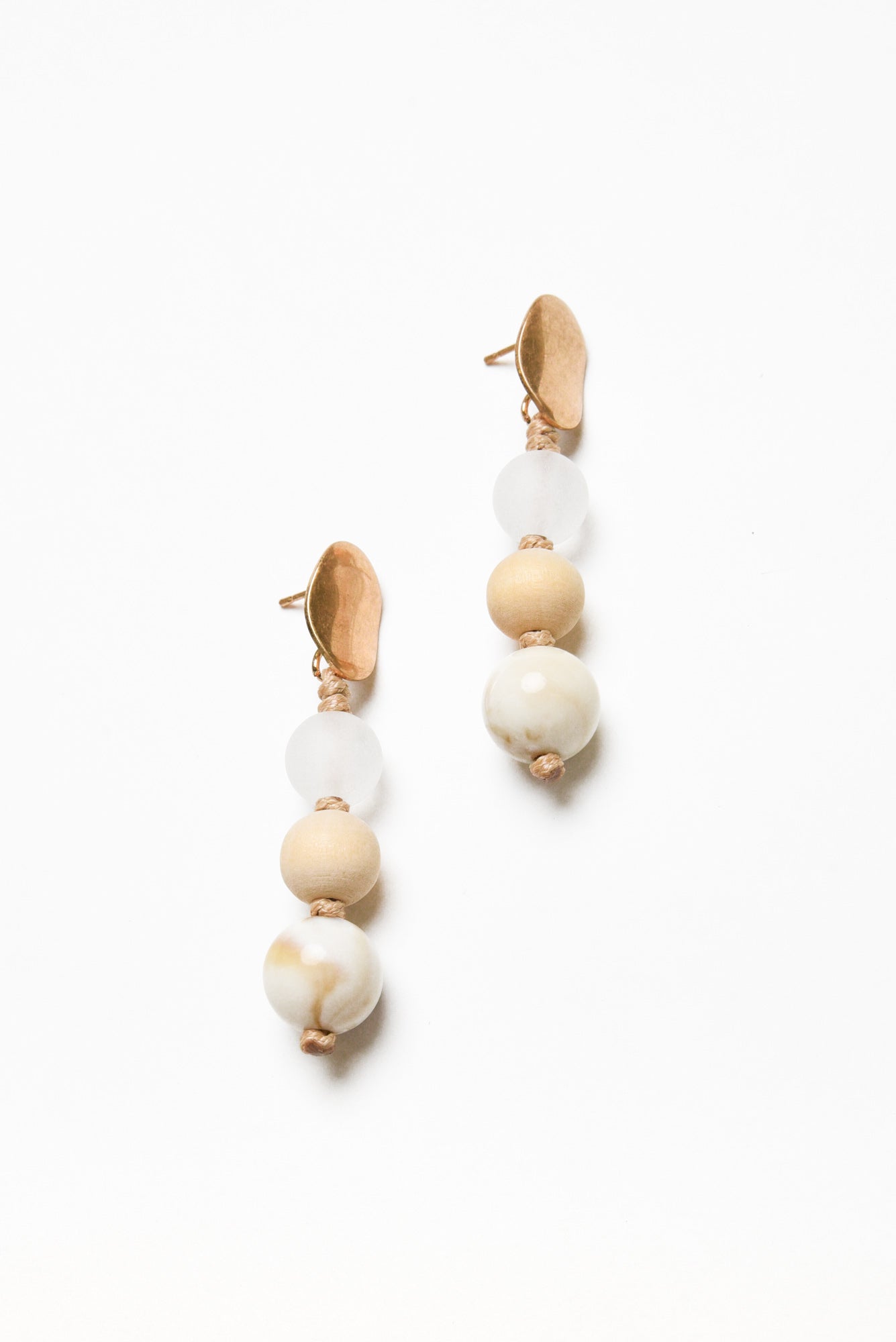 Radley Natural Bead Drop Earring