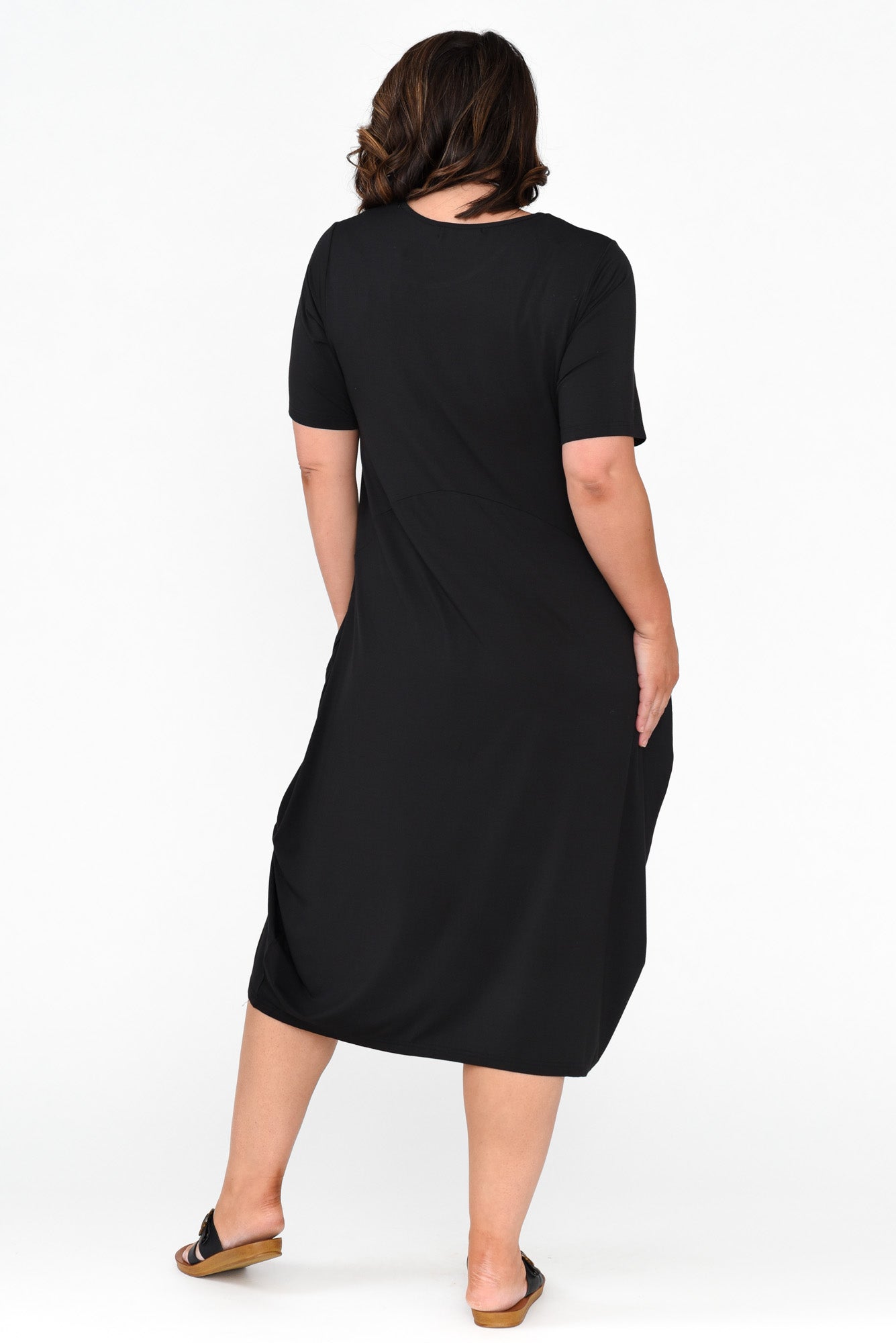 Samiya Black Bamboo Dress
