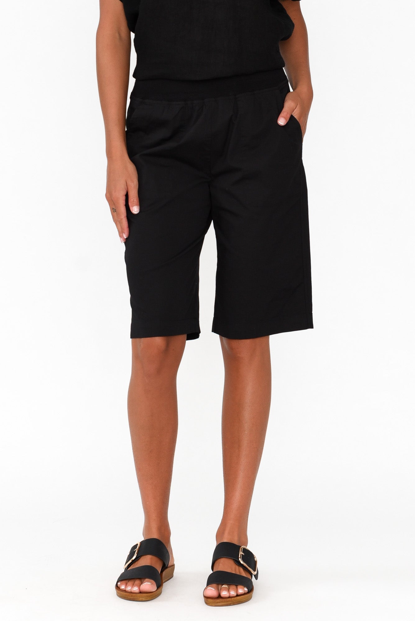 Wilson Black Cotton Short
