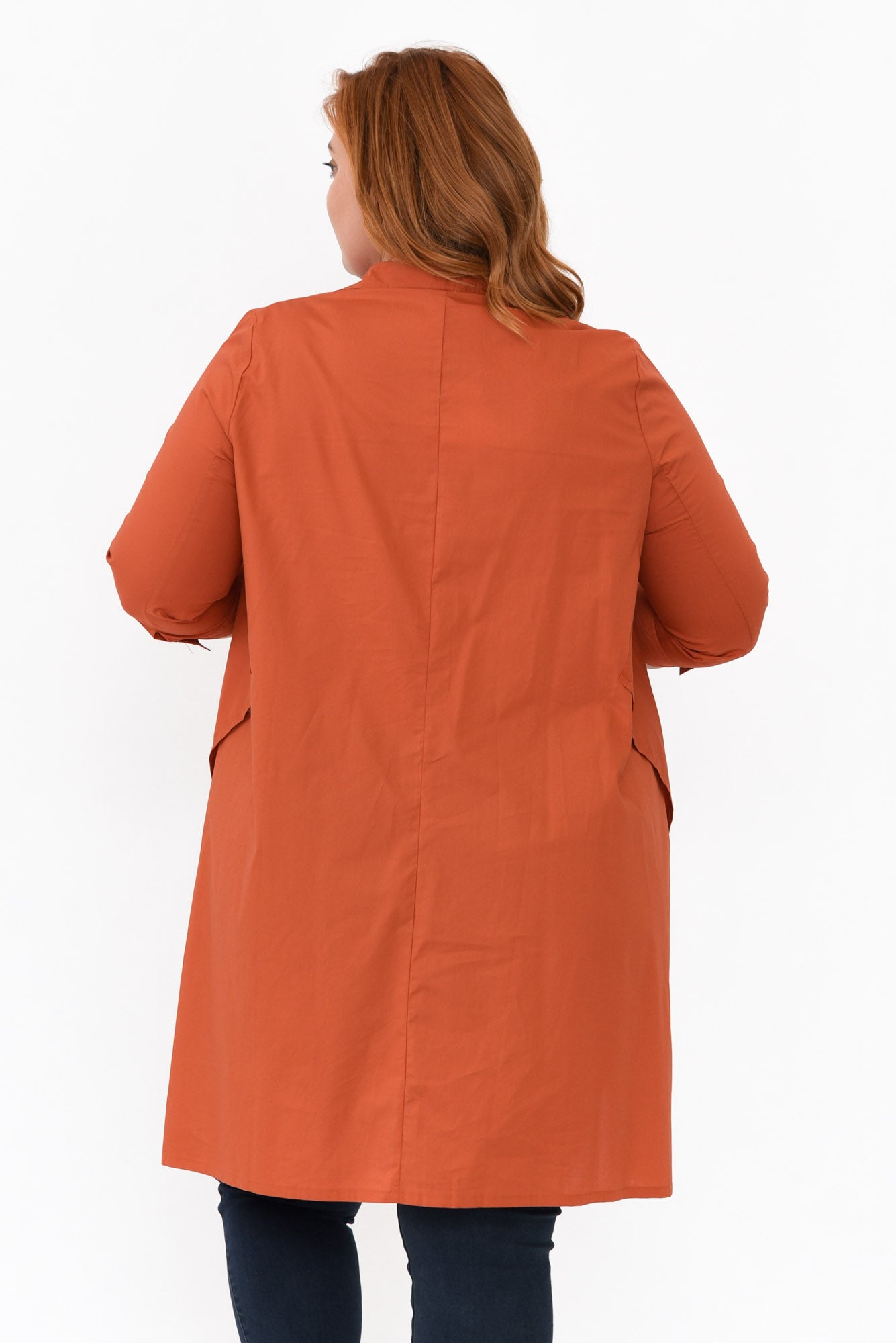 Colson Rust Cotton Tunic