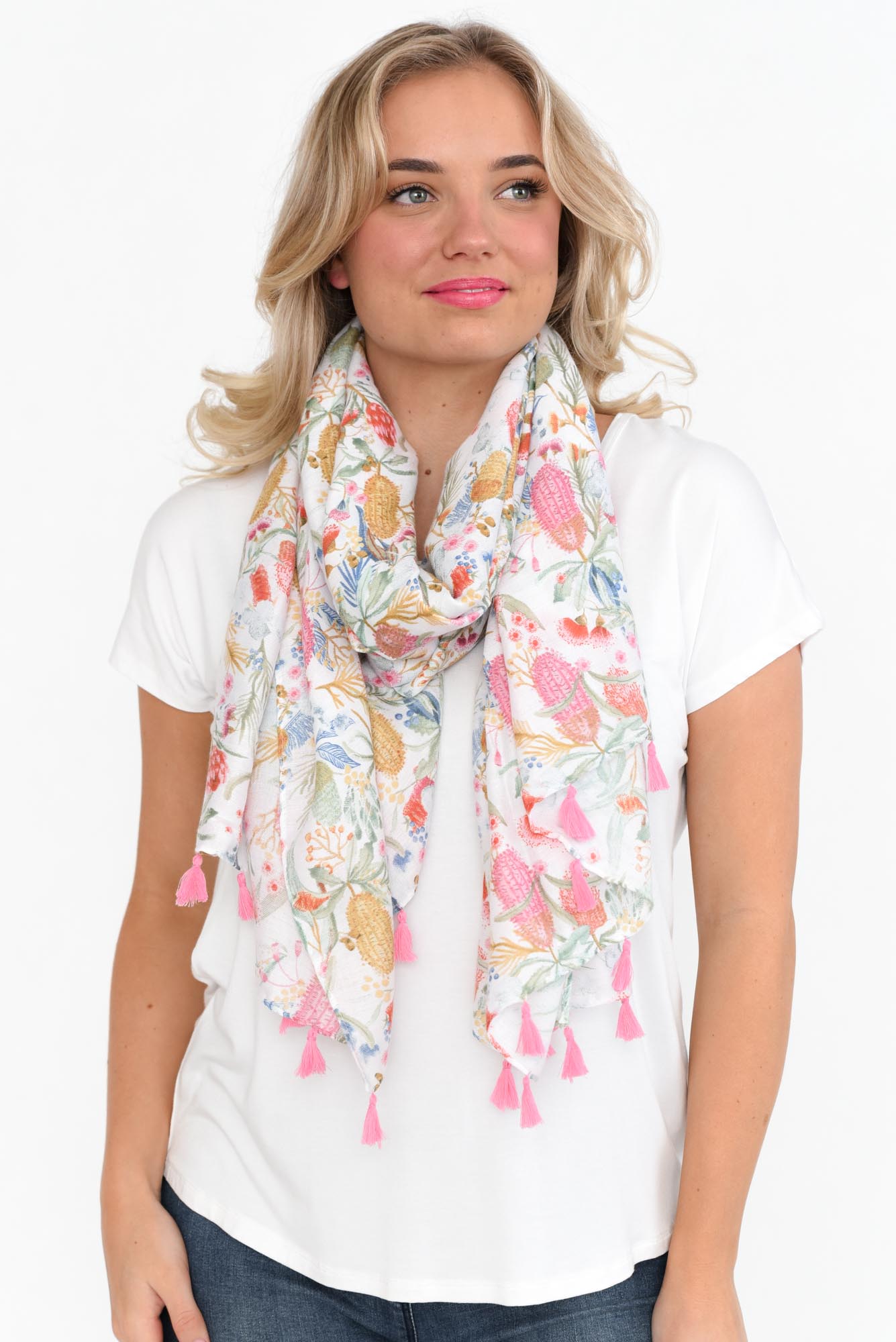 Beata Multi Banksia Scarf