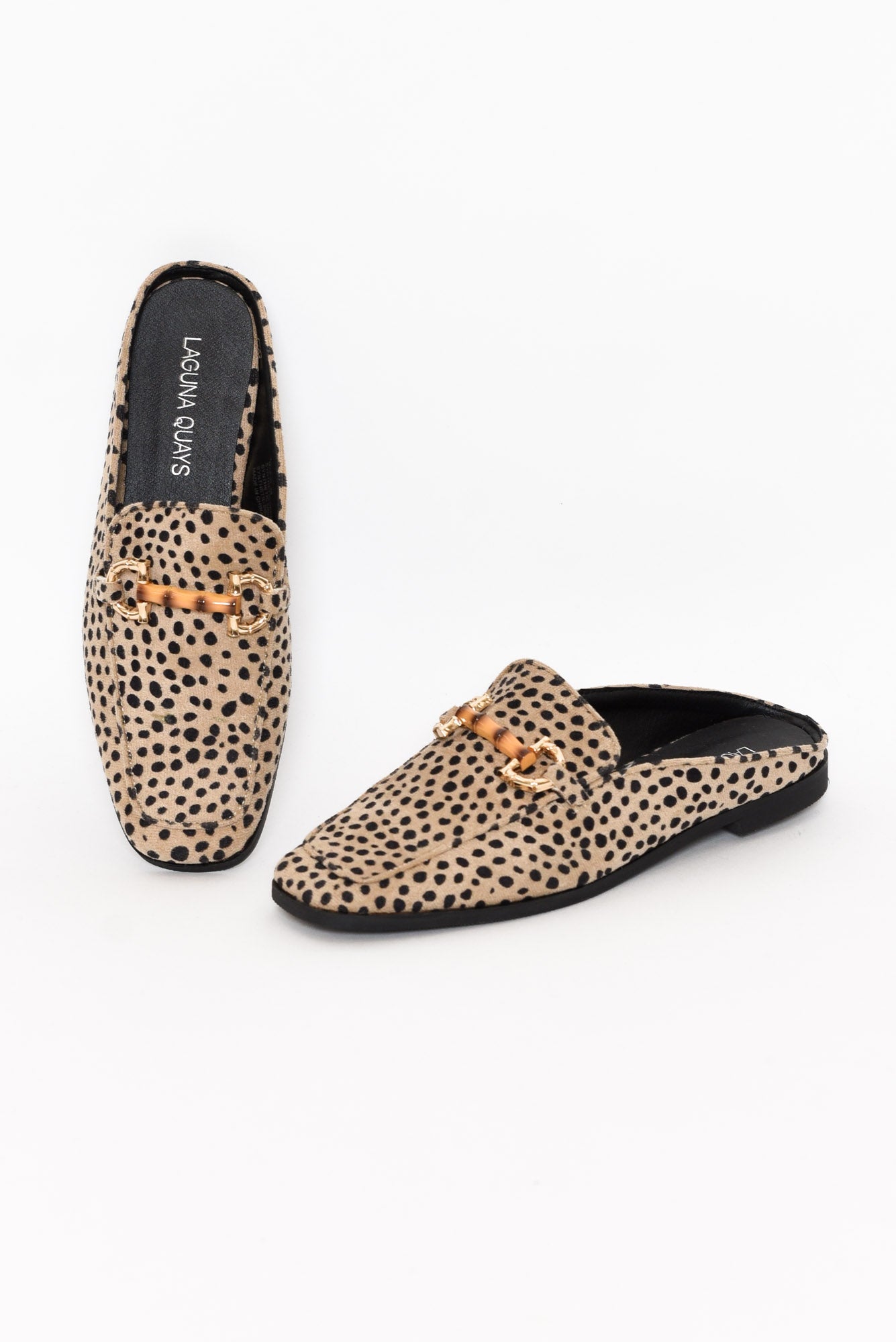 Mab Cheetah Buckle Mule