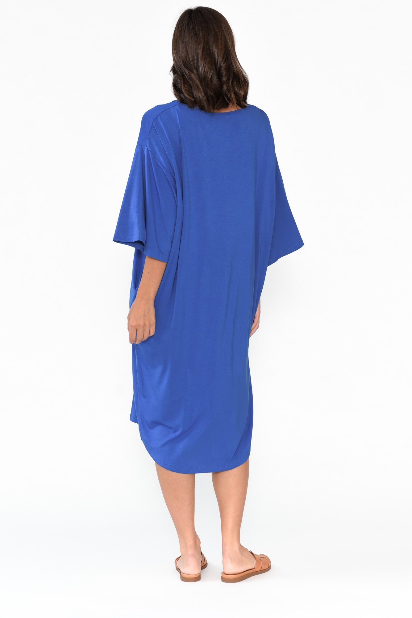Brea Cobalt Bamboo Dress