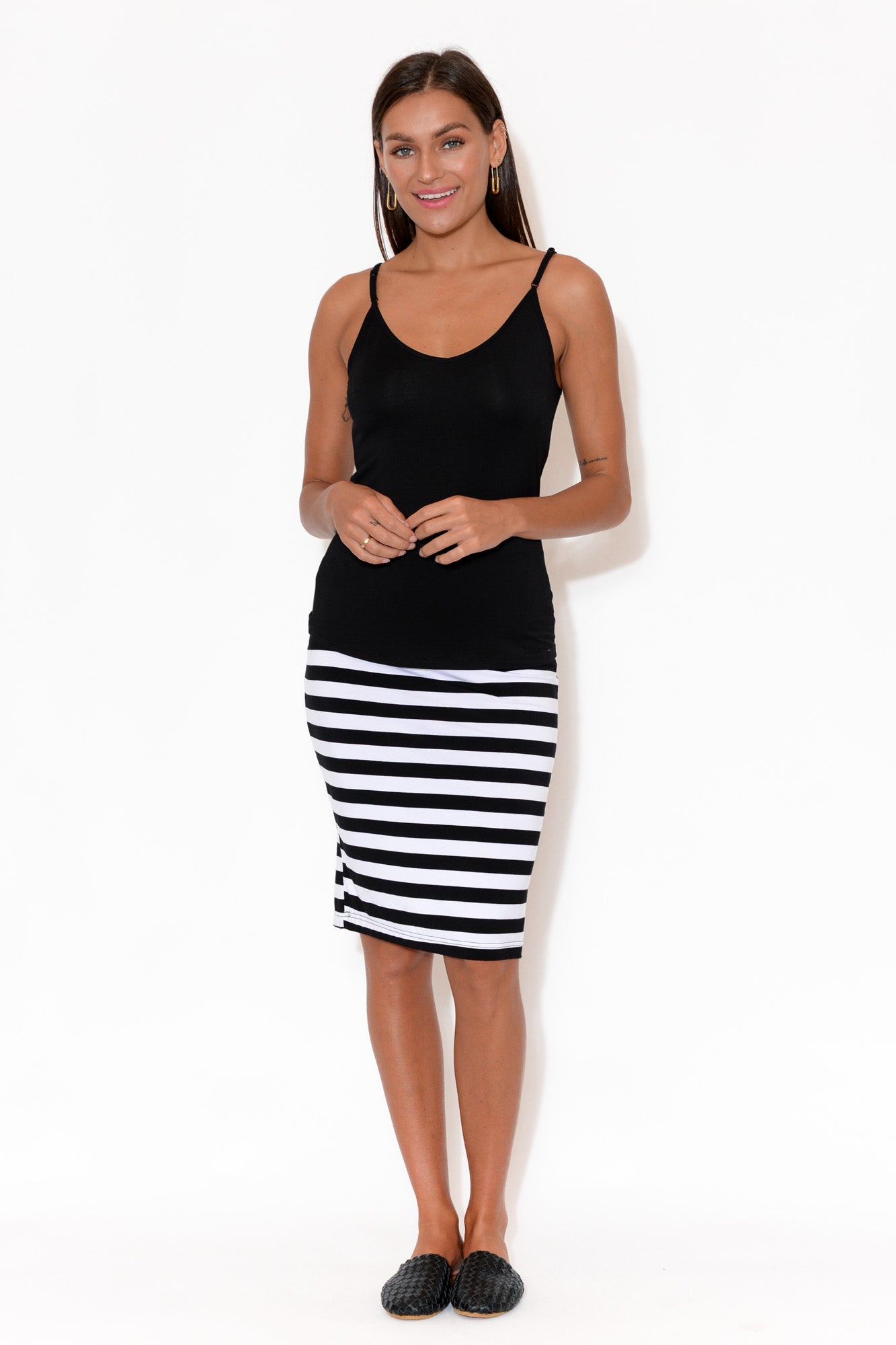 Veronica Black Reversible Cami